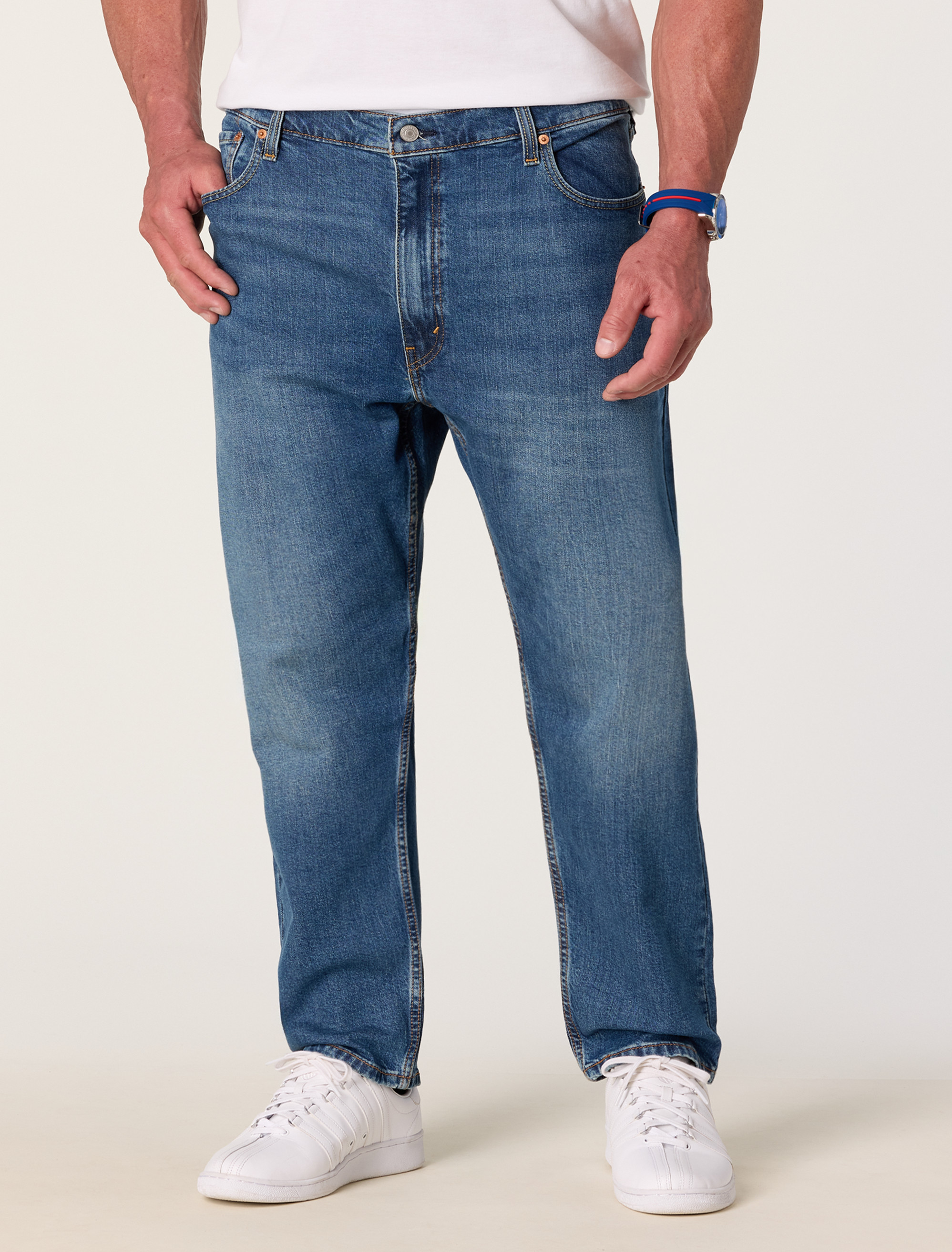 502™ Tapered-Fit Stretch Jeans