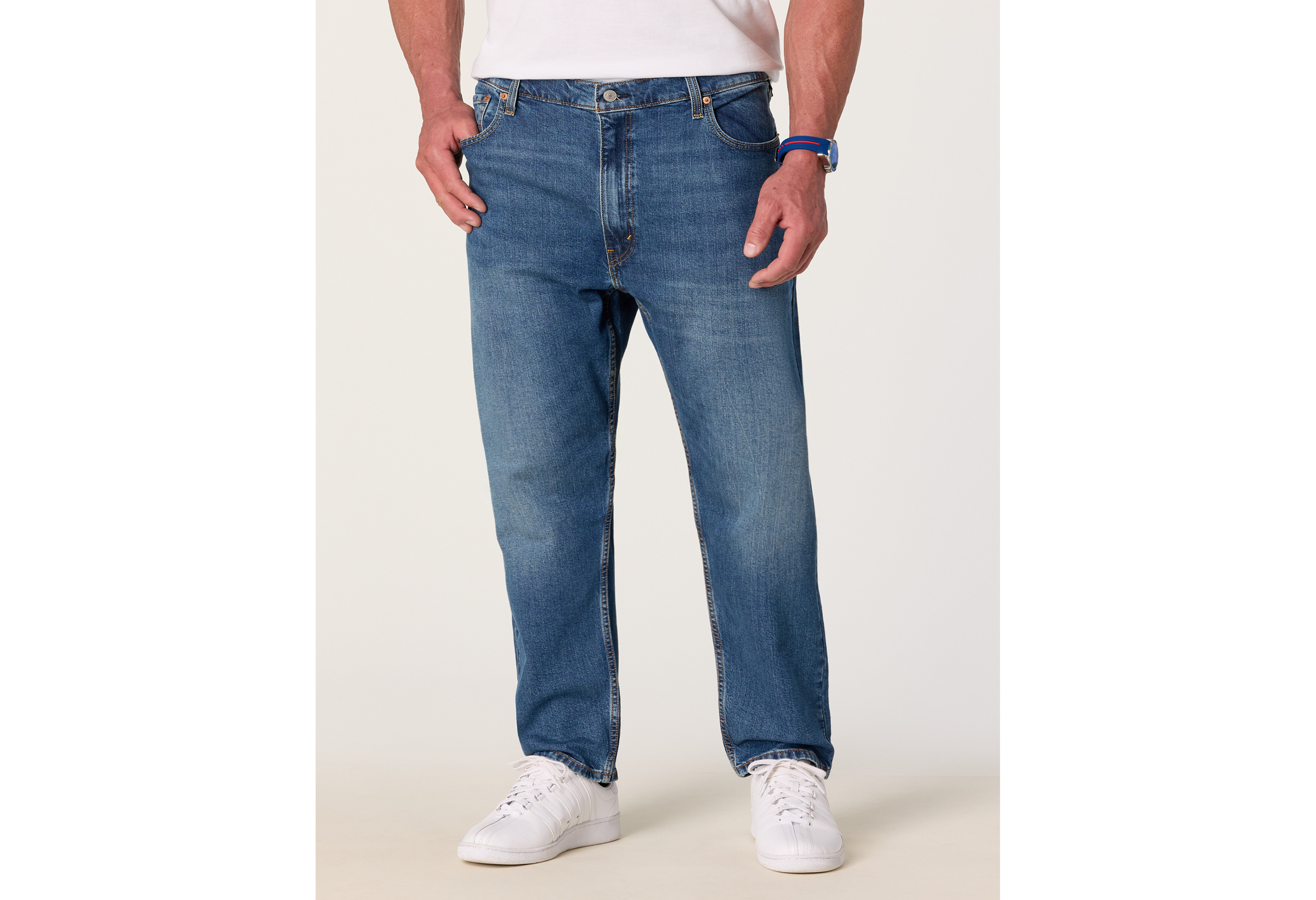 502™ Tapered-Fit Stretch Jeans