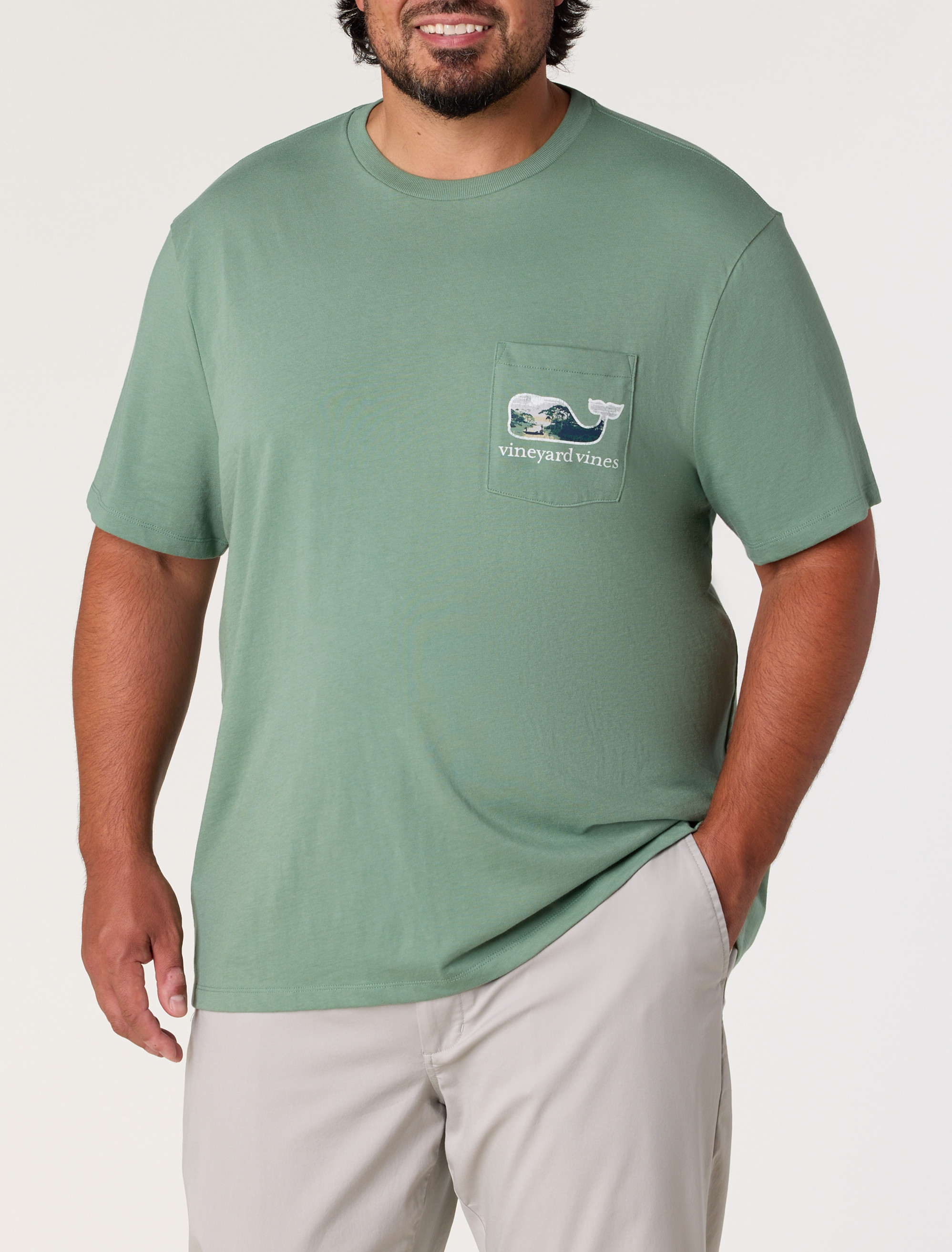 Country Whale Pocket Tee