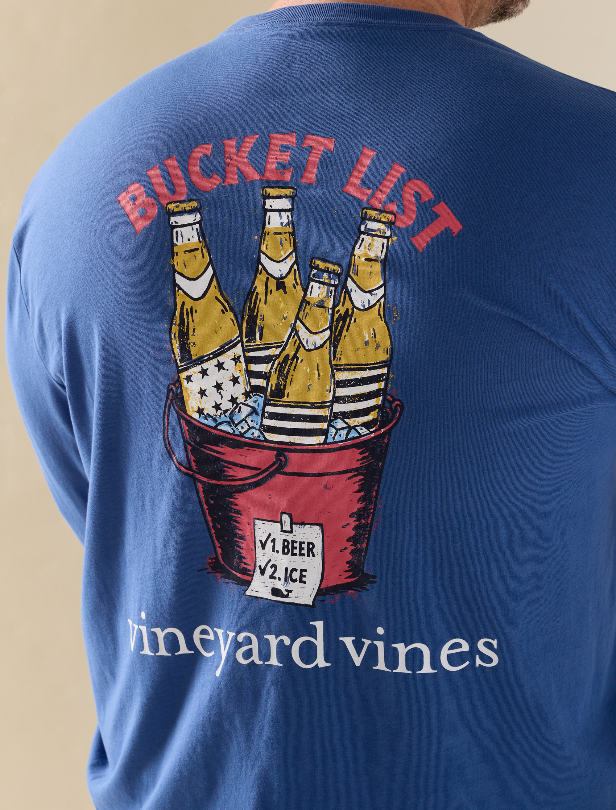Bucket List Long-Sleeve Pocket T-Shirt
