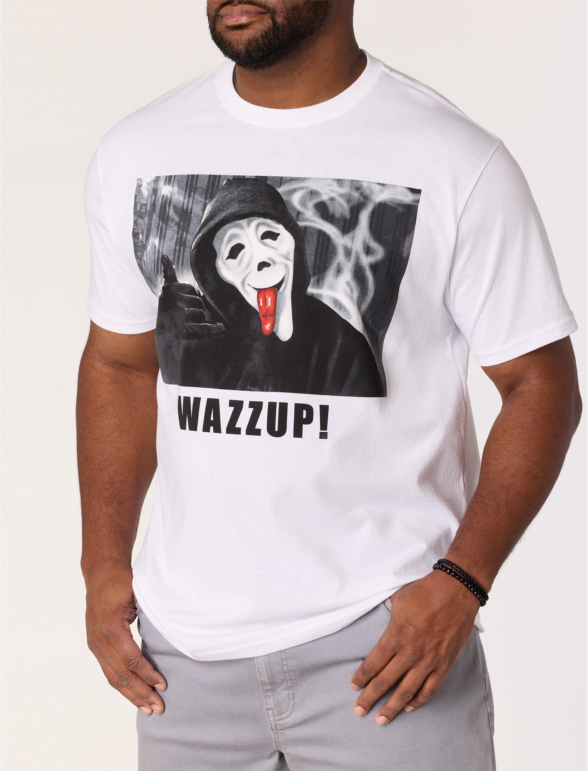 Scary Movie Wazzup Graphic Tee