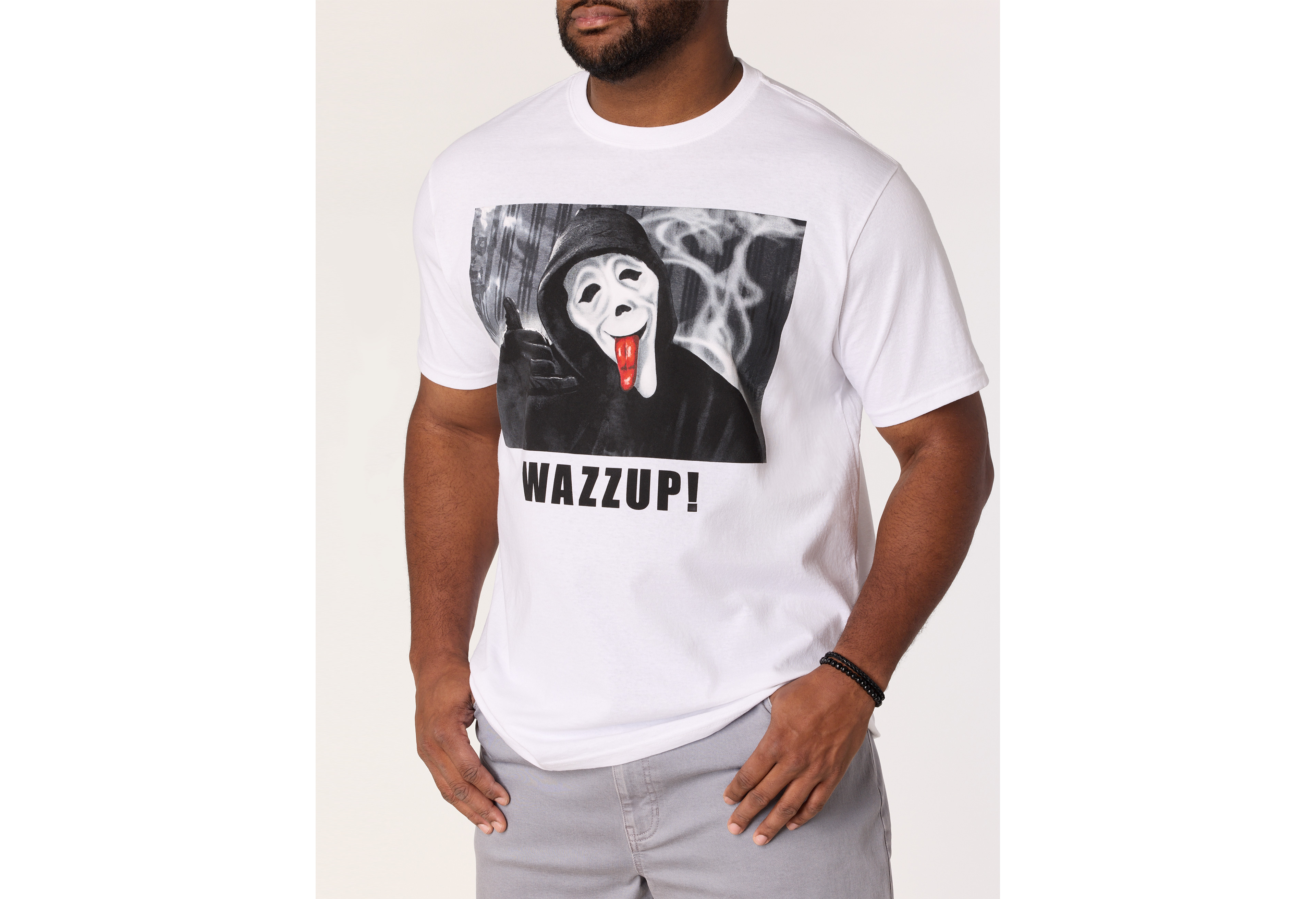 Scary Movie Wazzup Graphic Tee