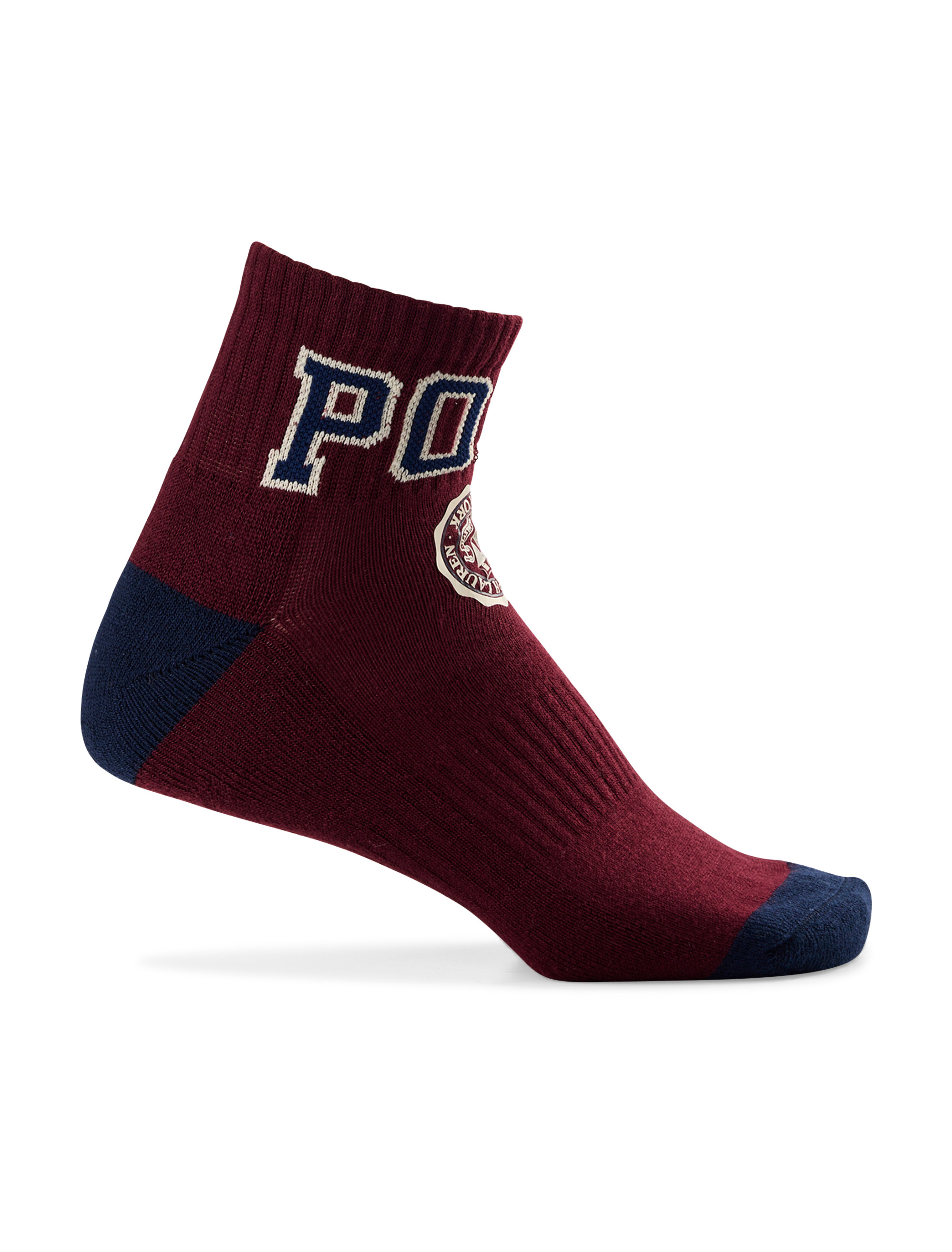 6-pk Crest 1/4-Top Socks