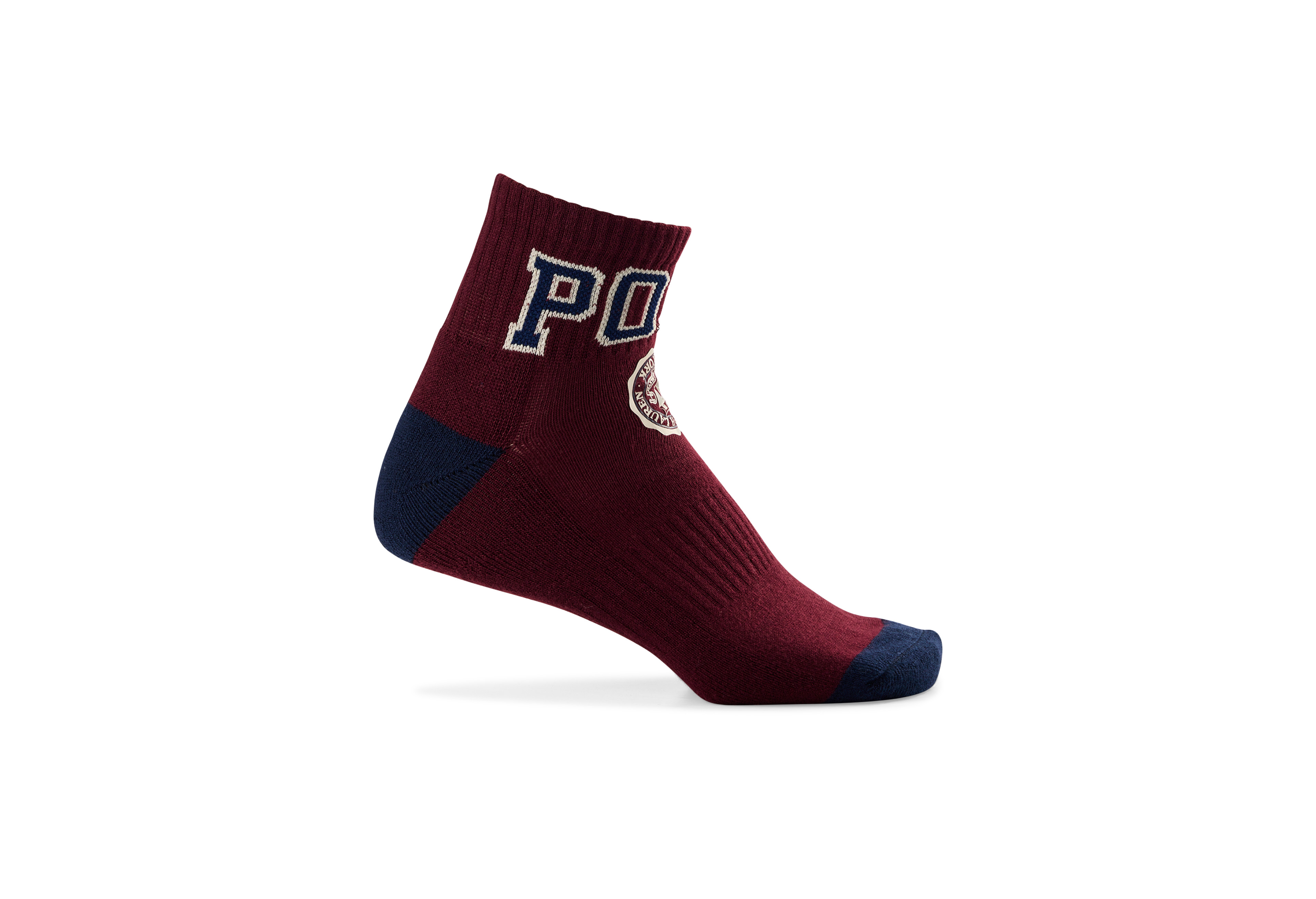 6-pk Crest 1/4-Top Socks