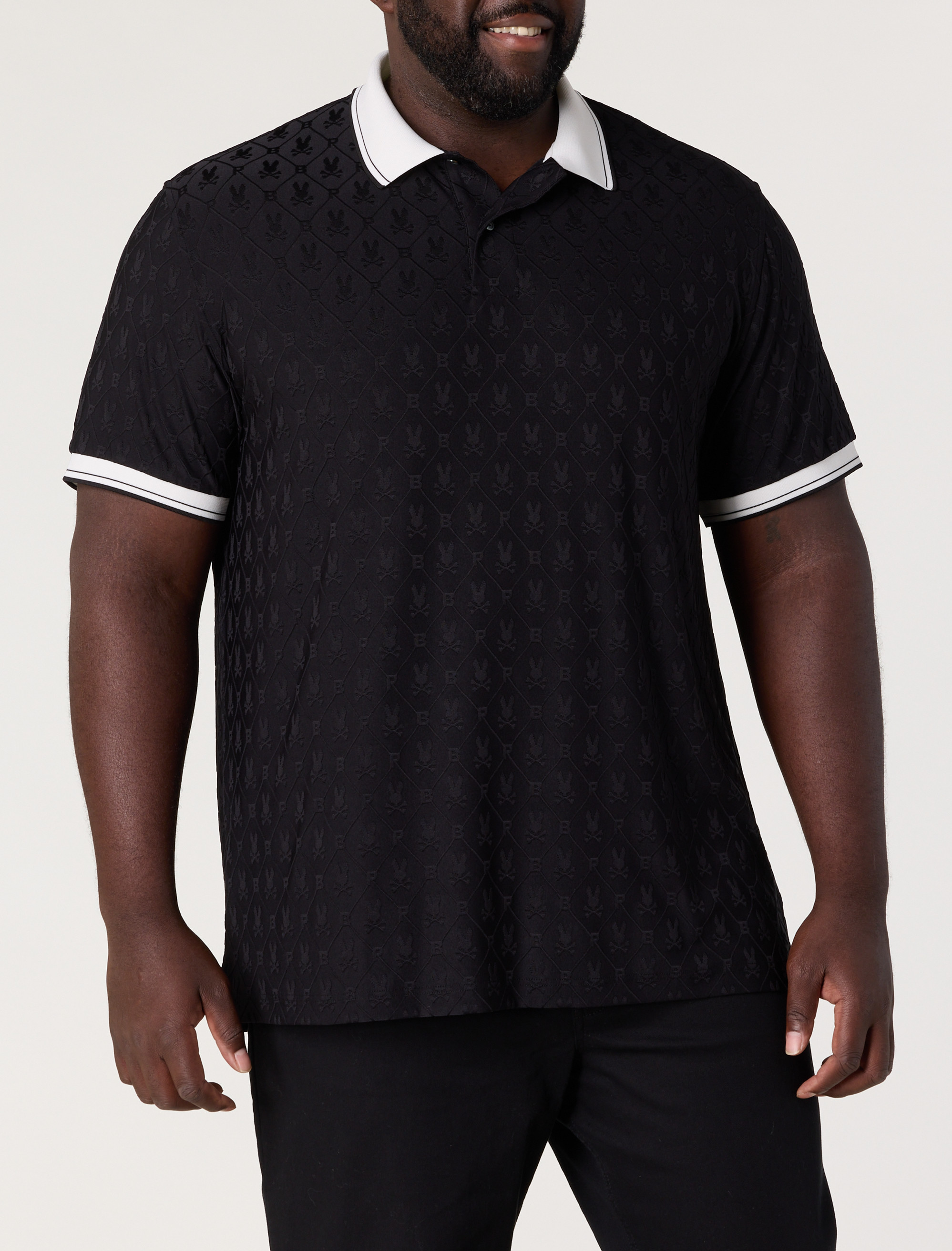 Garry Jacquard Polo Shirt