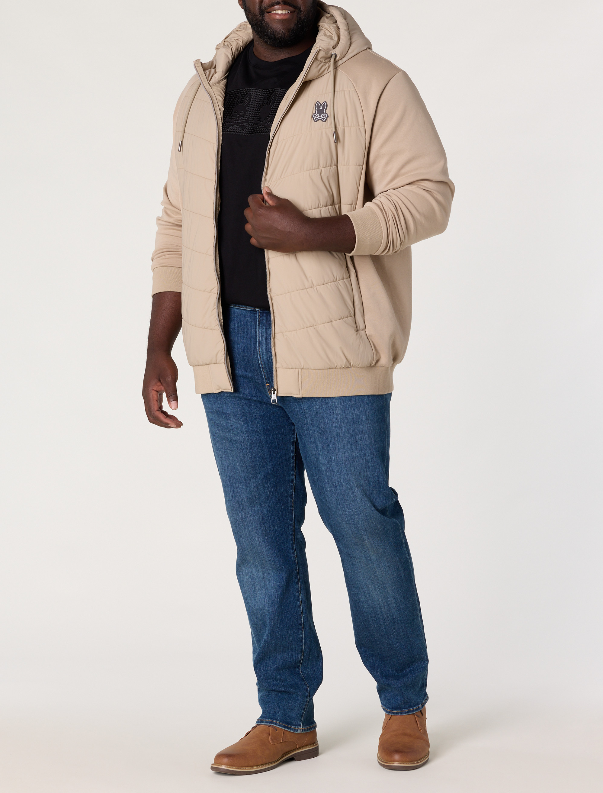 Gordley Mixed Media Jacket