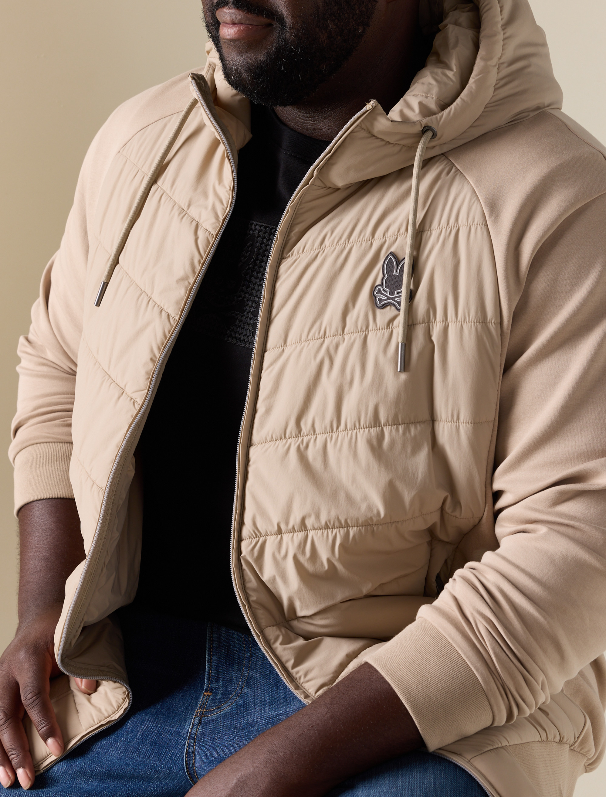 Gordley Mixed Media Jacket