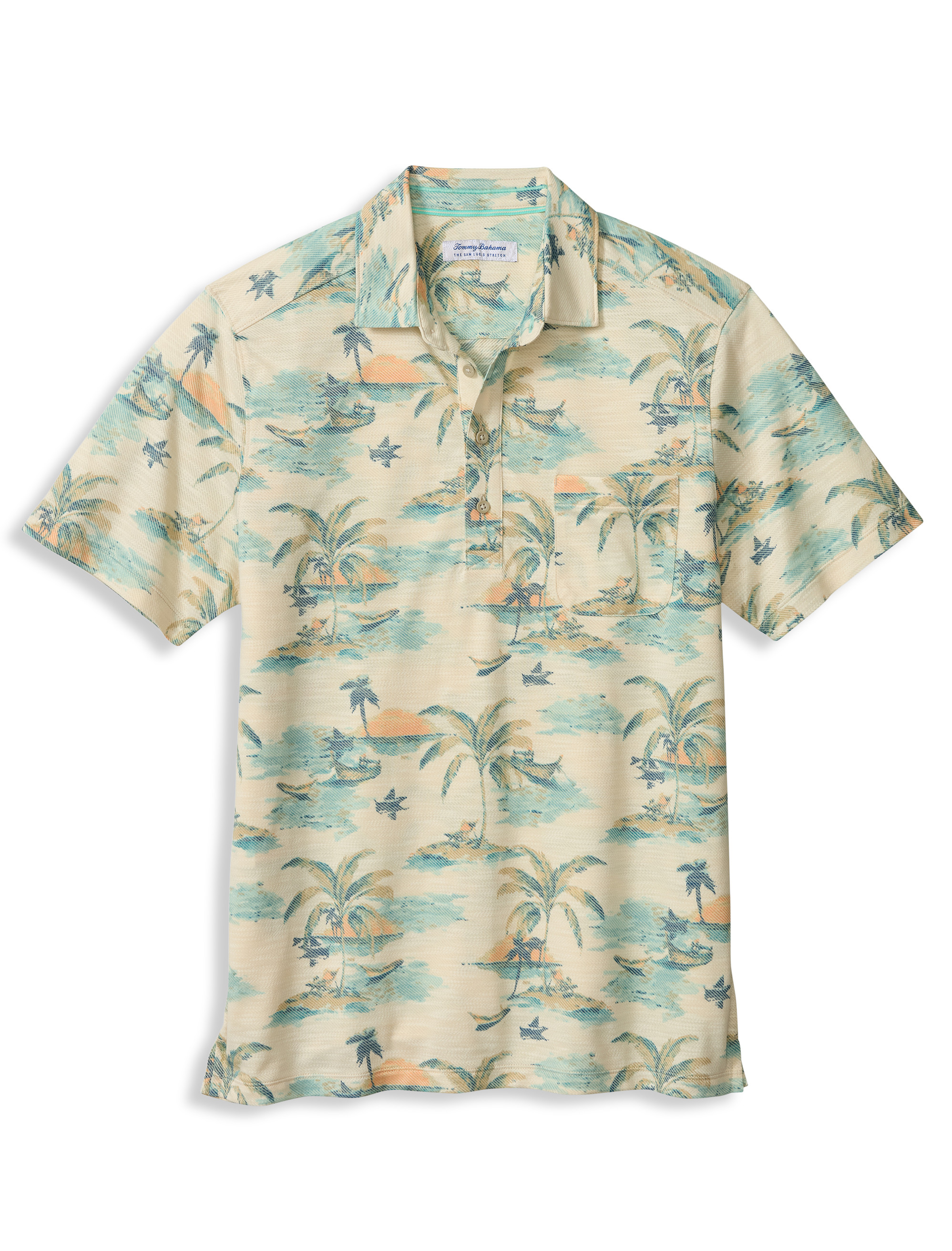 San Lucio Tides Mirage Polo Shirt