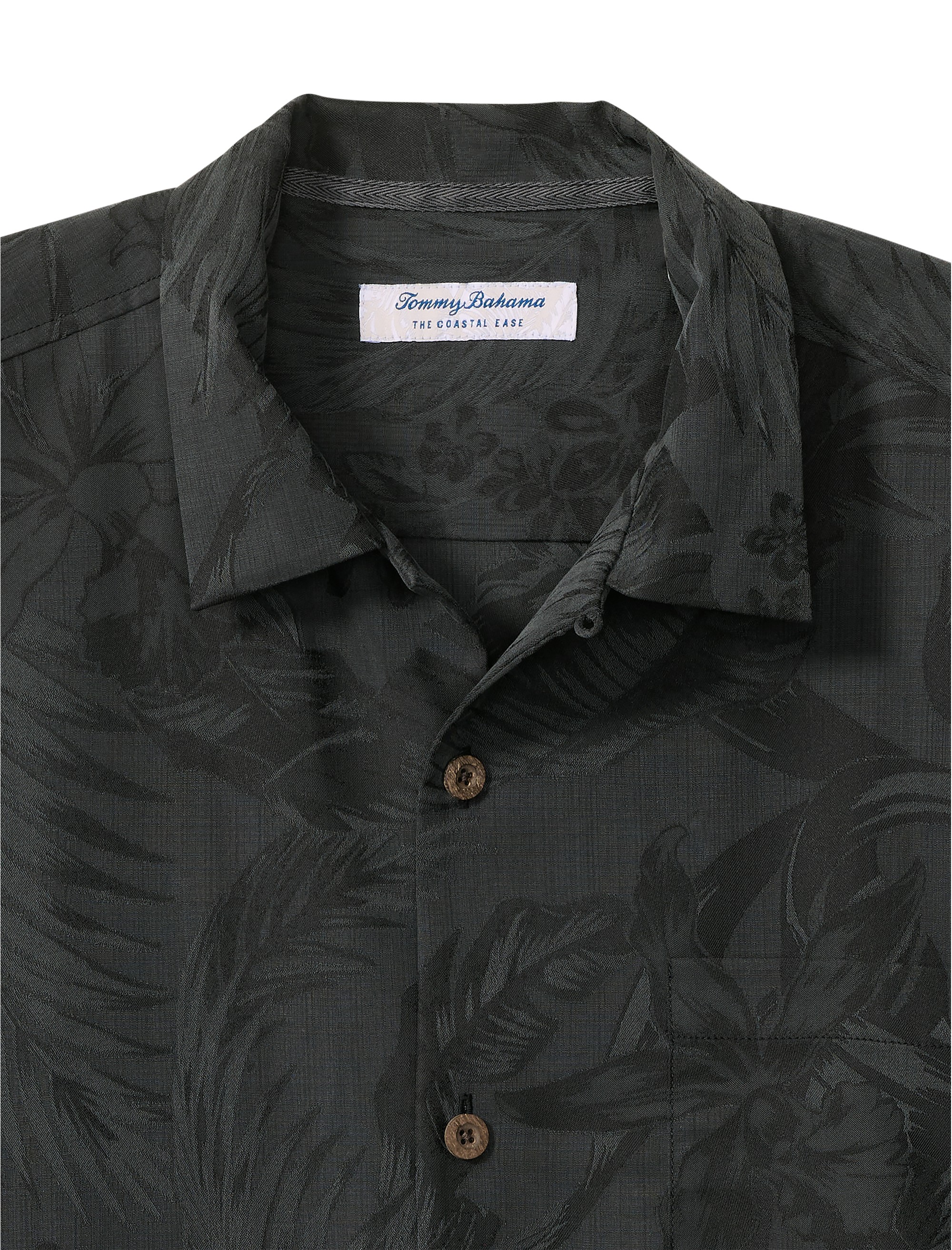 IslandZone® Coastal Ease Botanic Loom Sport Shirt - thumbnail 2