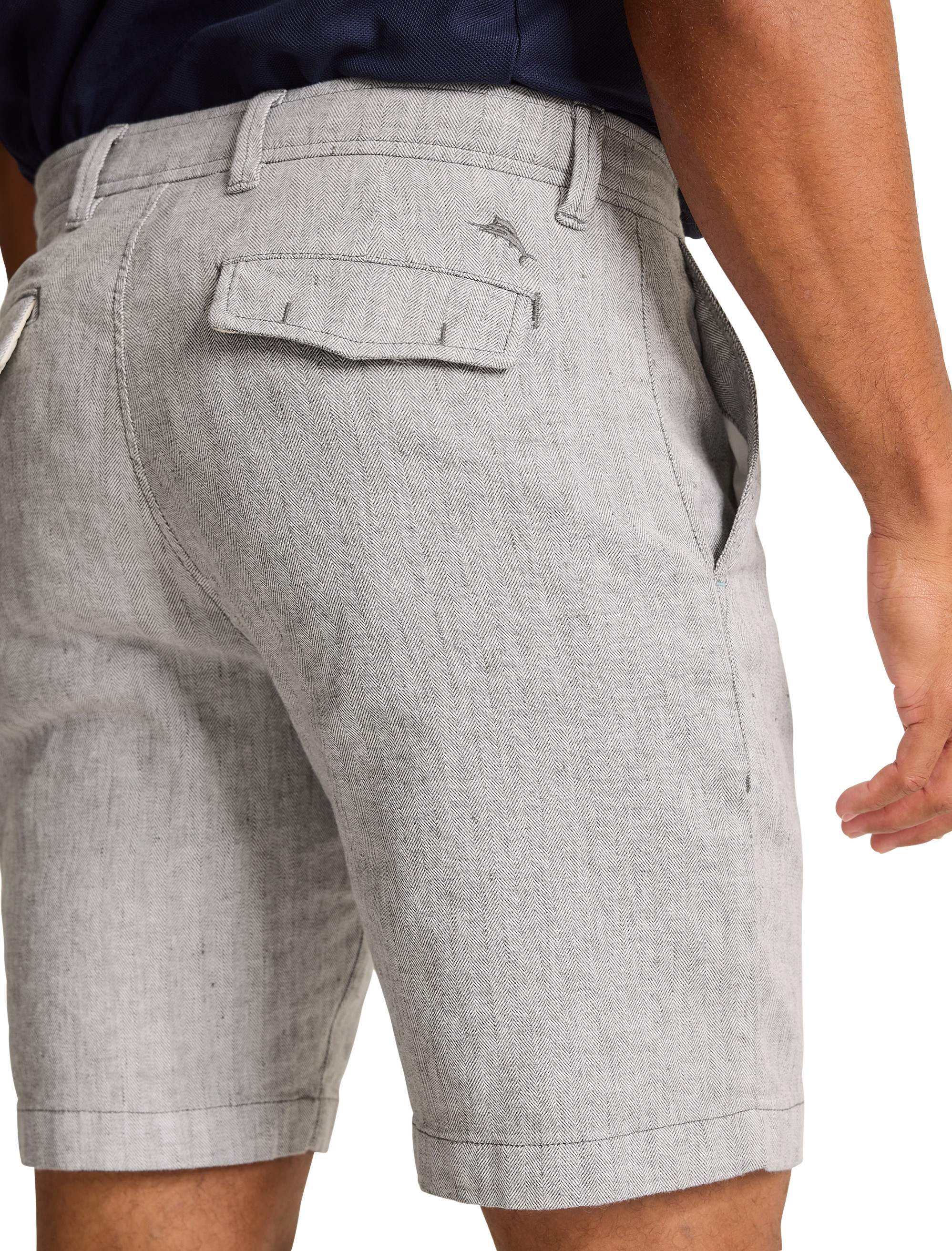 Beach Coast Stretch-Linen Shorts