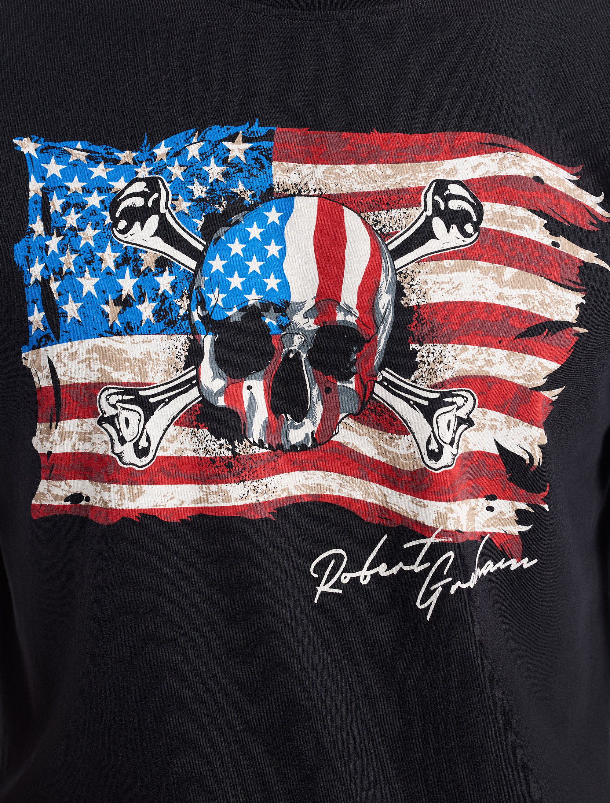 Skull Flag Graphic Tee