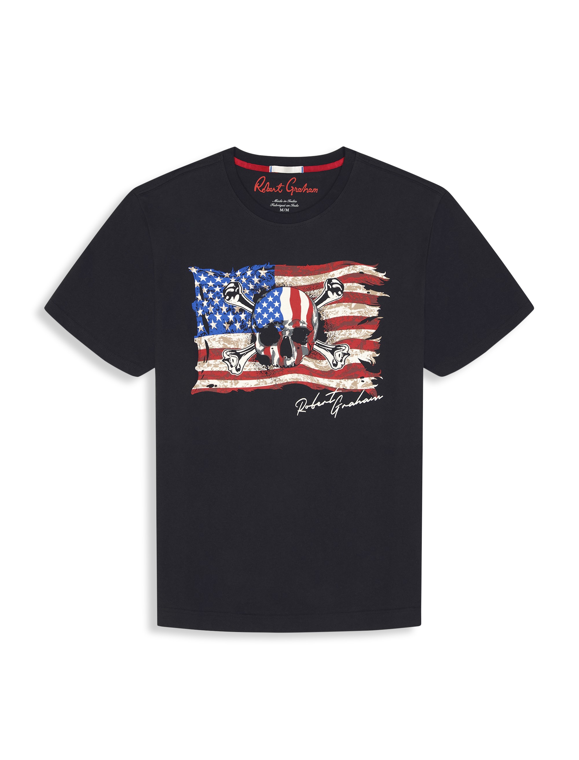 Skull Flag Graphic Tee - thumbnail 5