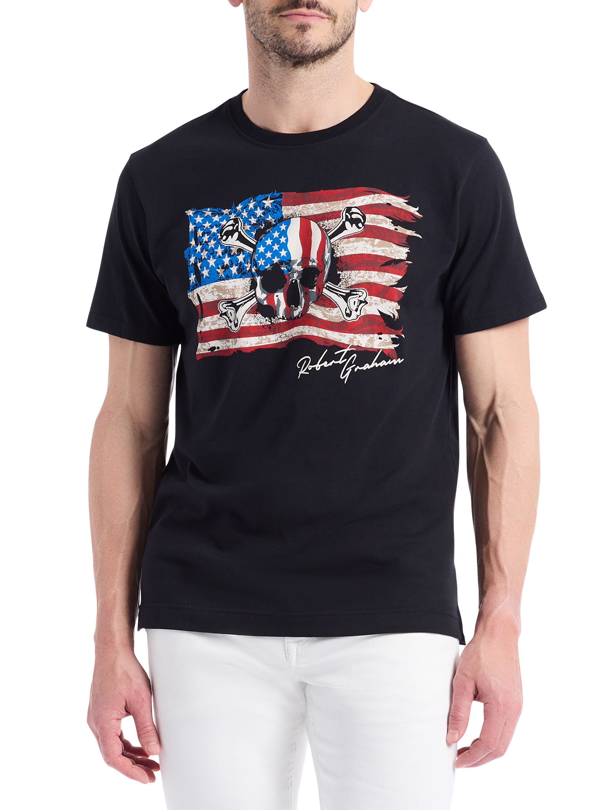 Skull Flag Graphic Tee