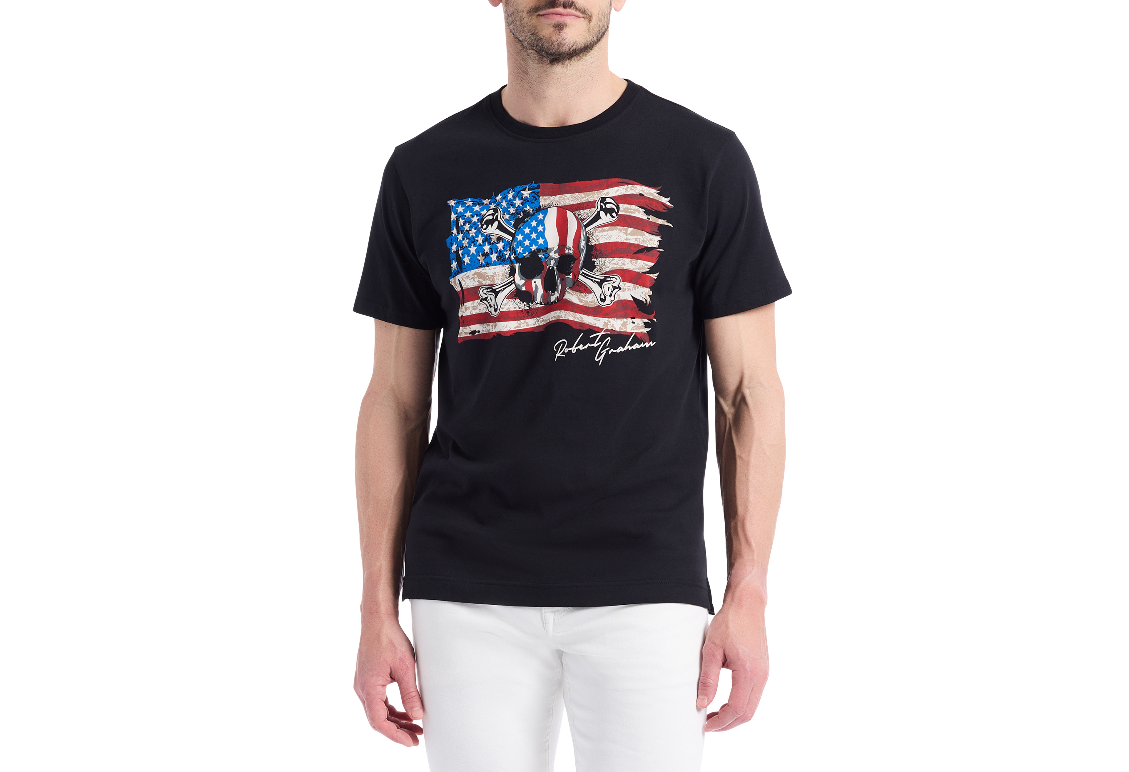 Skull Flag Graphic Tee