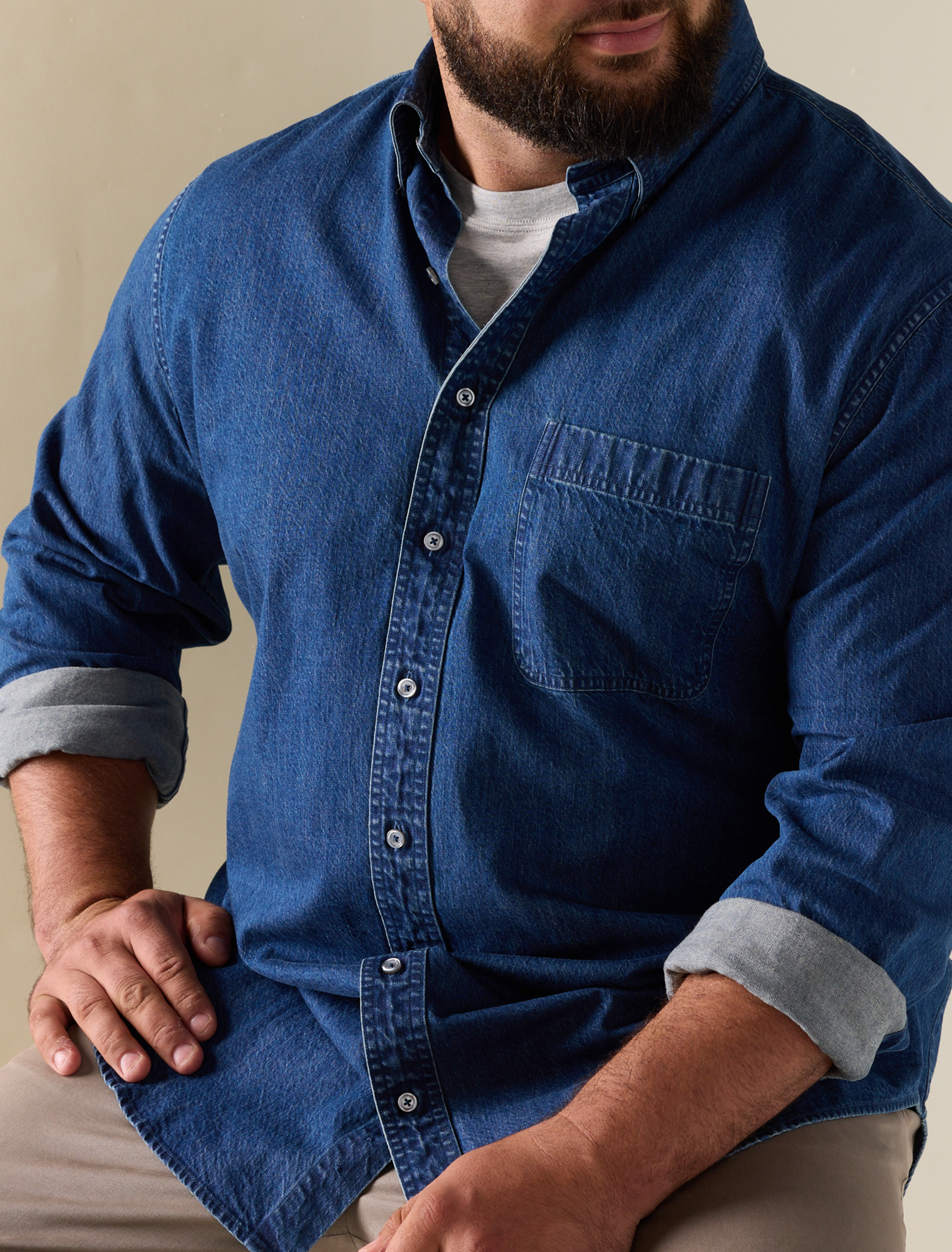 Denim Sport Shirt