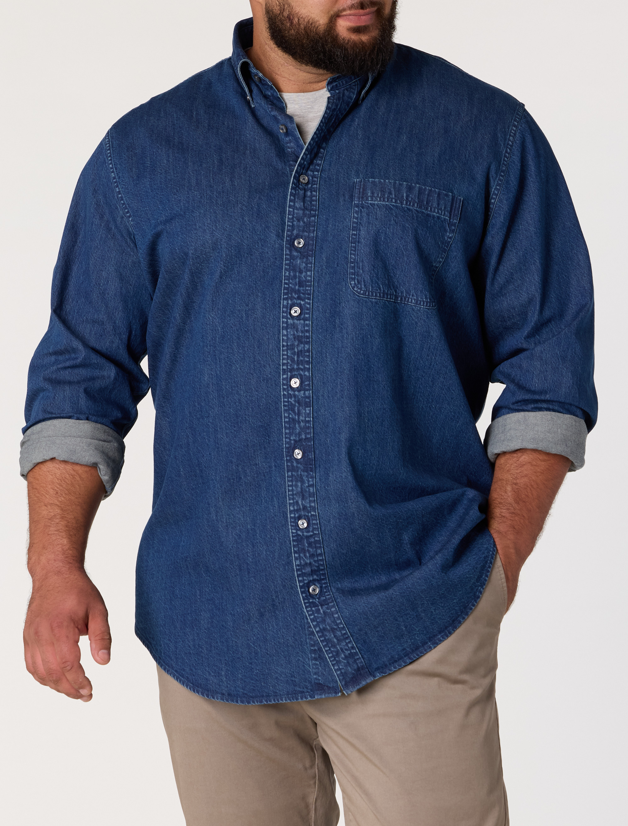 Denim Sport Shirt