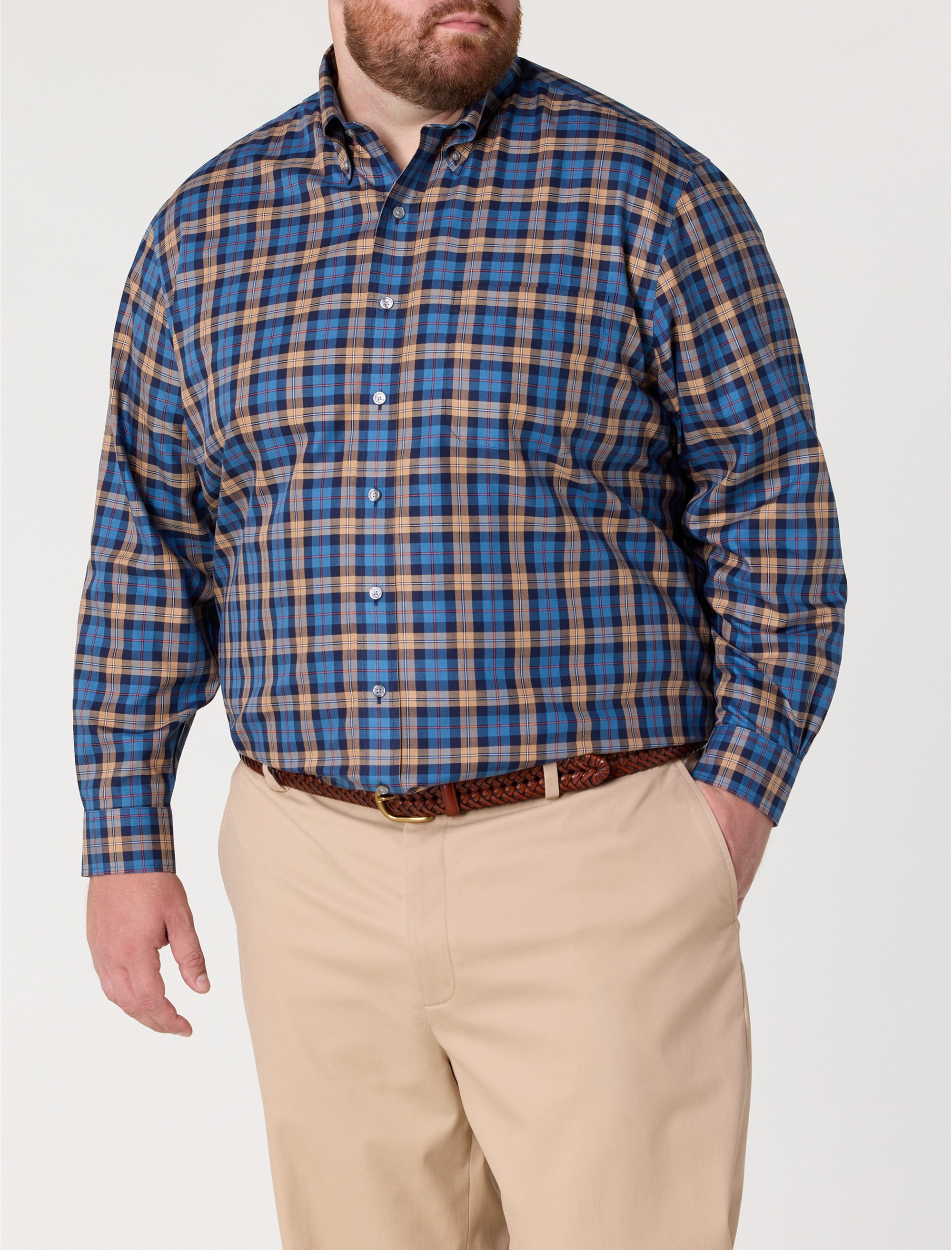 Non-Iron Twill Sport Shirt - thumbnail 2