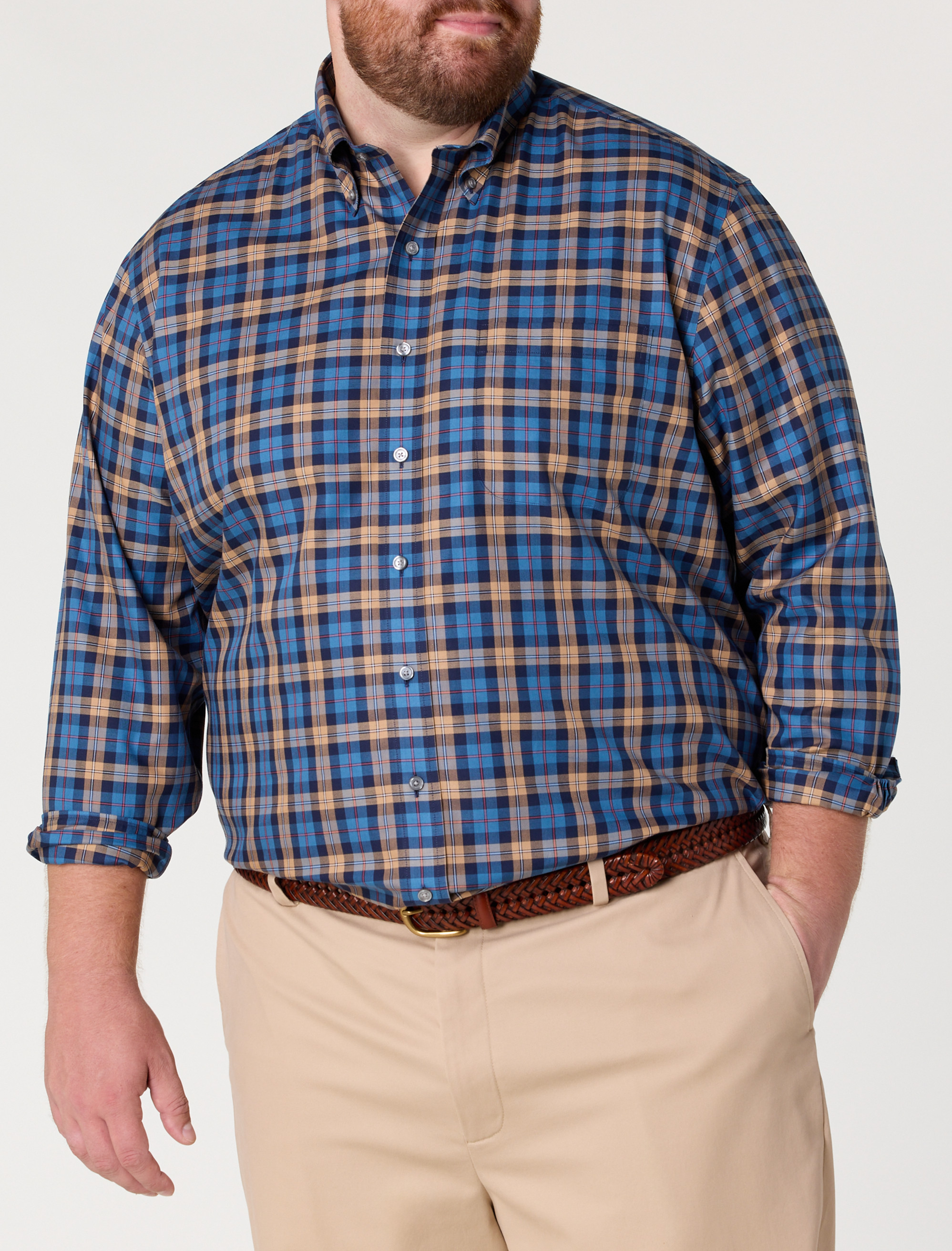 Non-Iron Twill Sport Shirt
