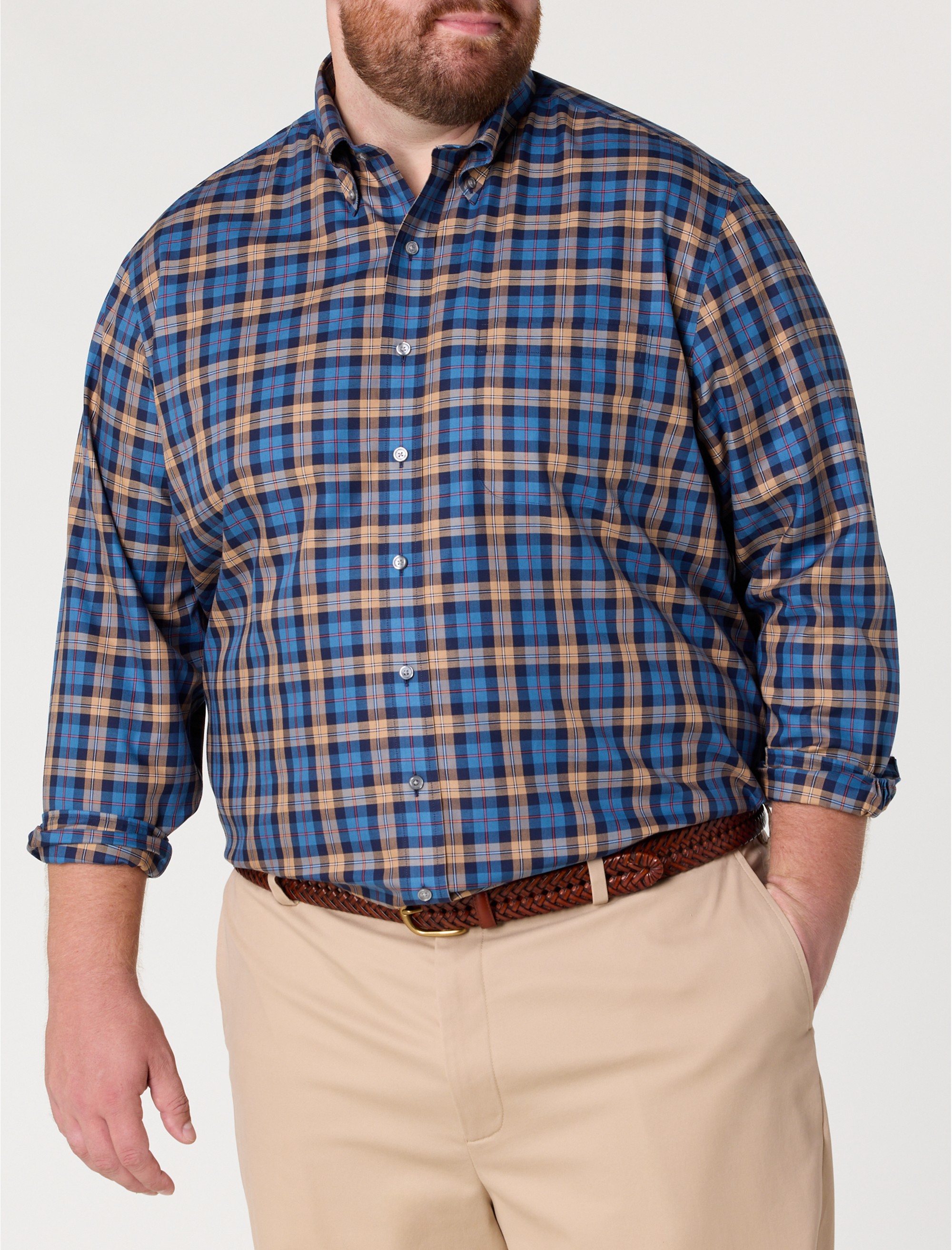 Non-Iron Twill Sport Shirt