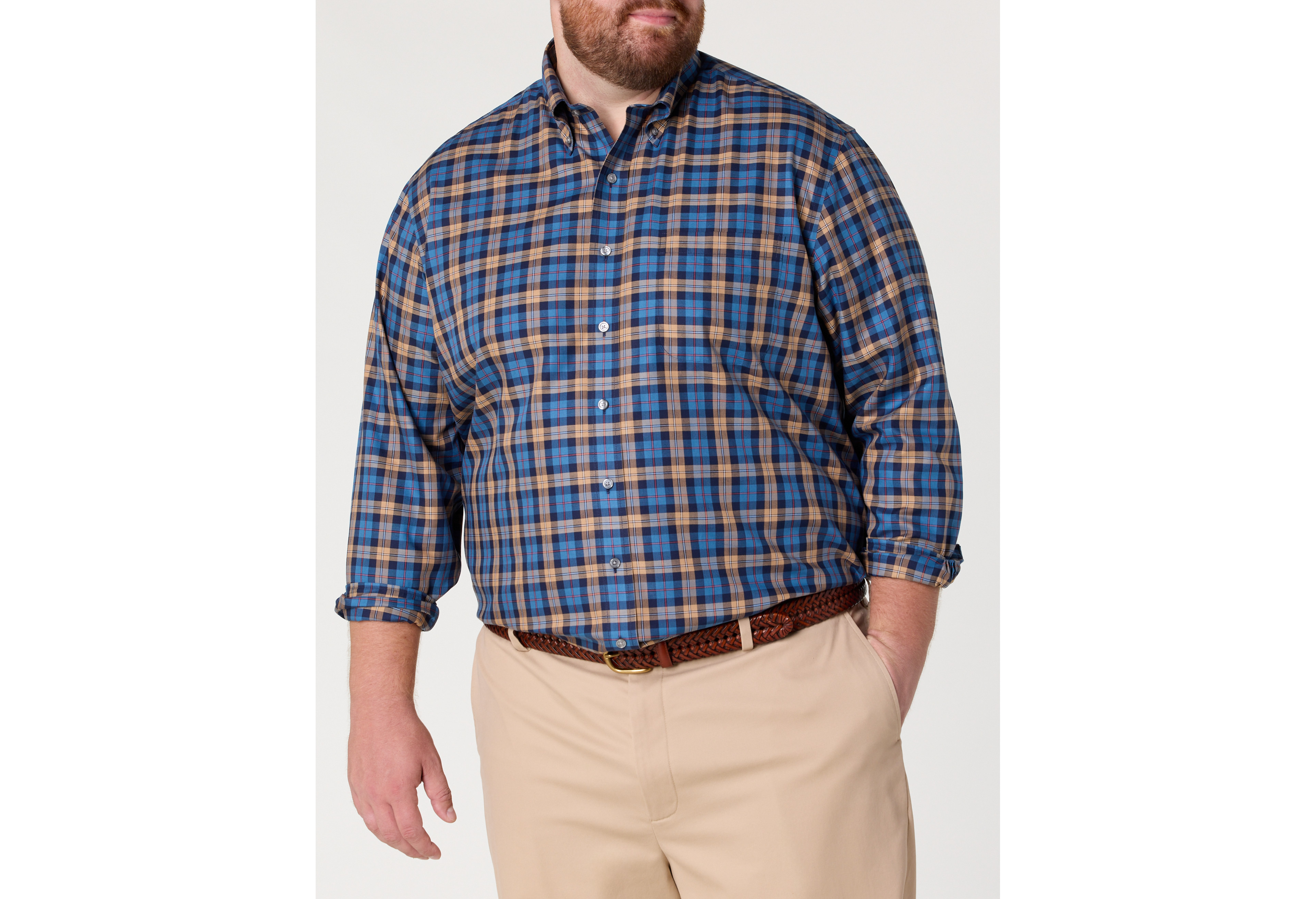 Non-Iron Twill Sport Shirt