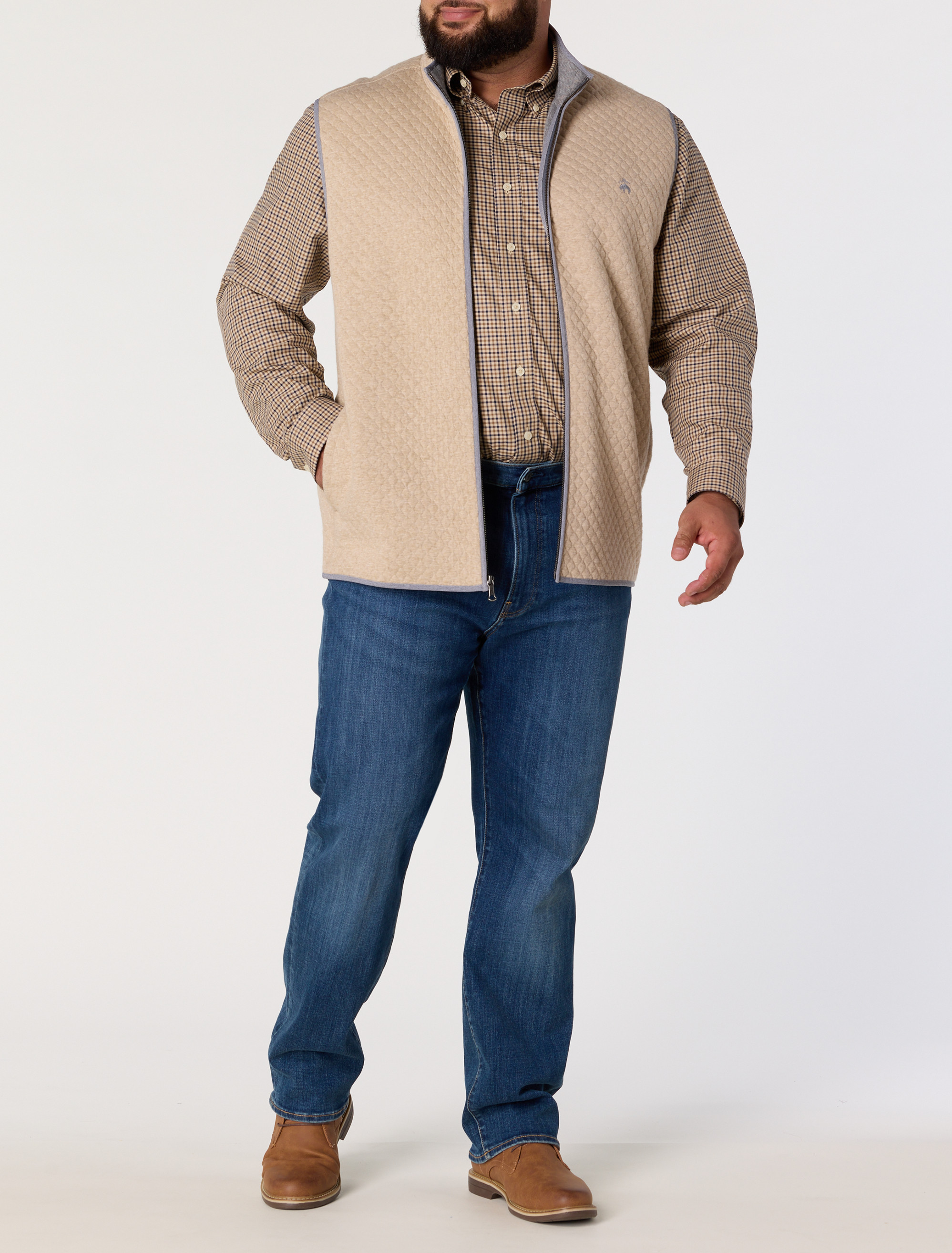 Diamond Quilted Vest