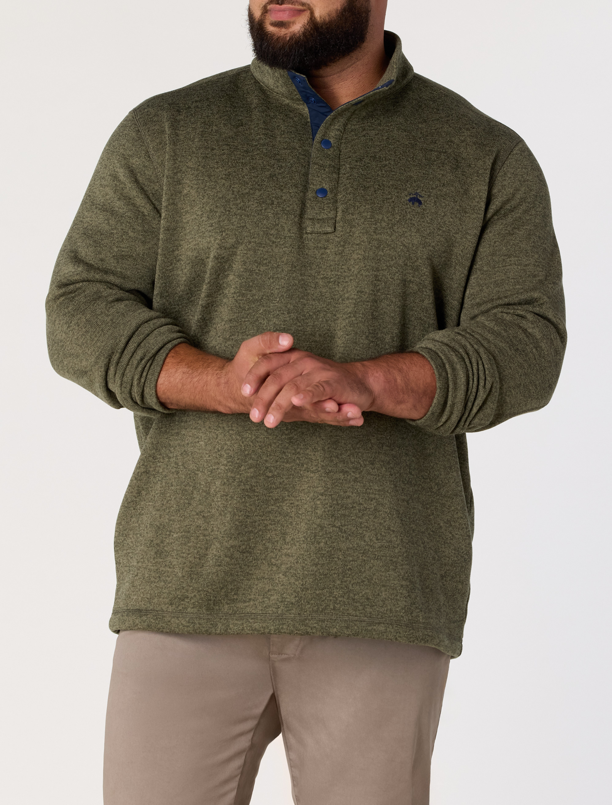 Brushed Mockneck Sweater