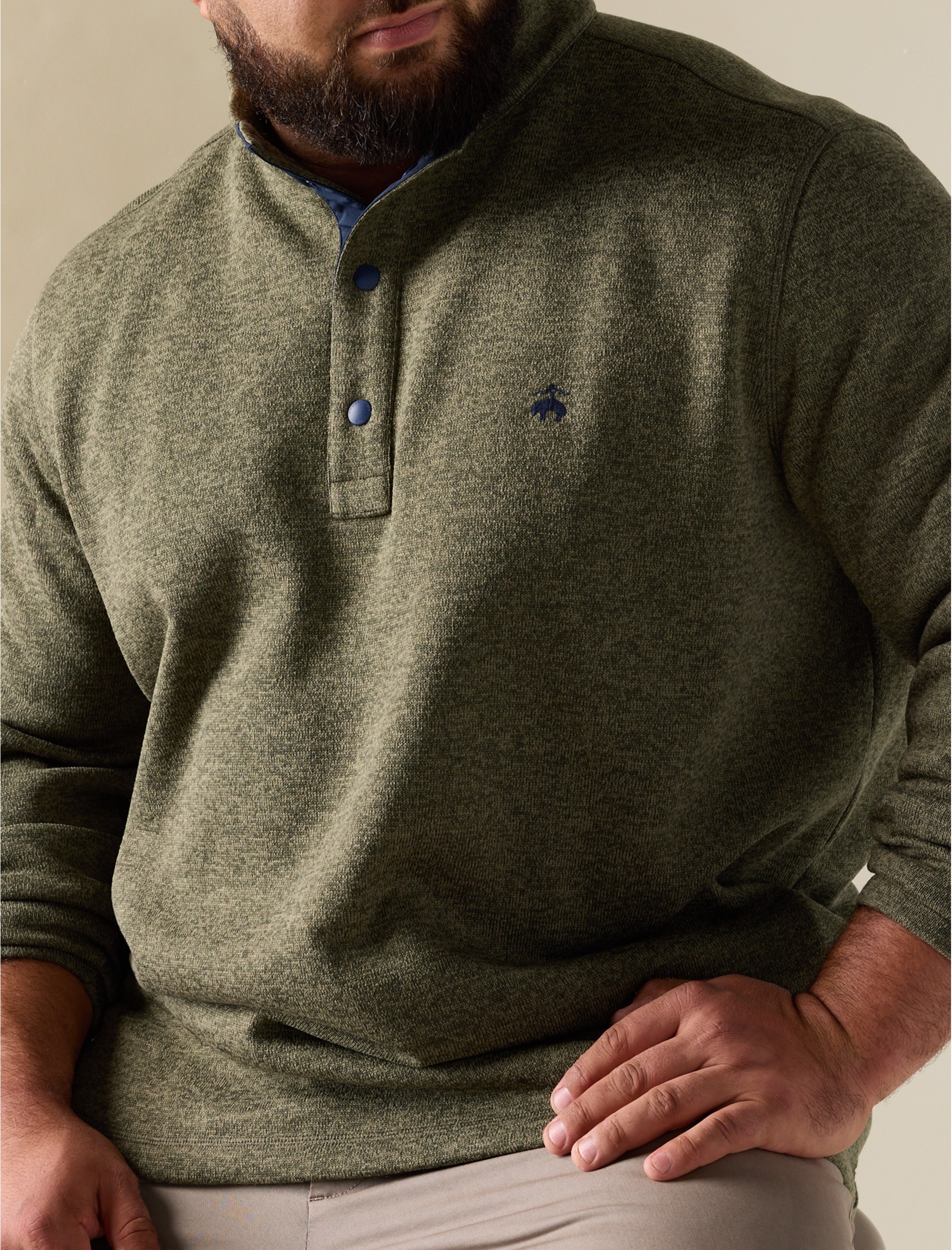 Brushed Mockneck Sweater - thumbnail 3