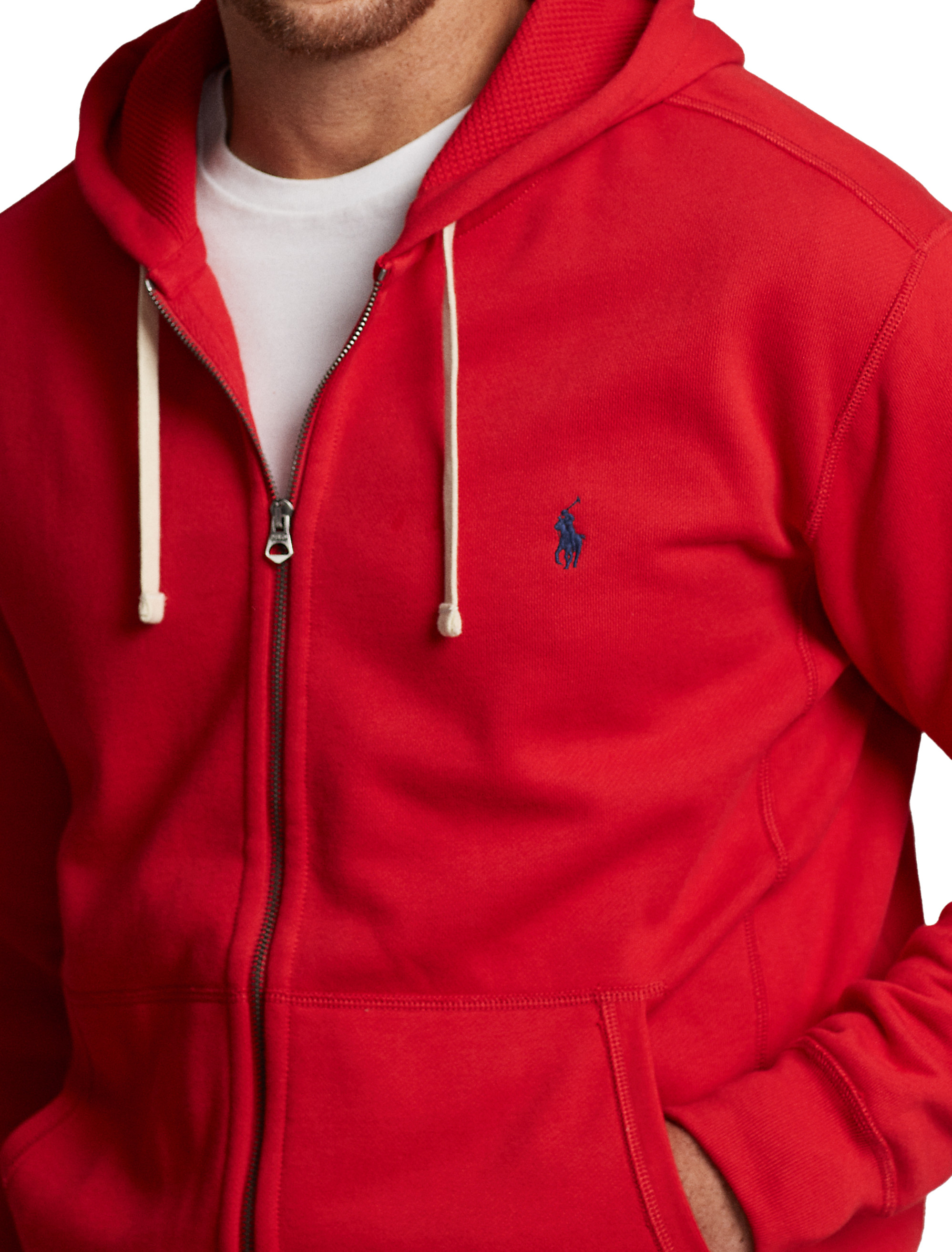 Fleece Zip-Front Hoodie
