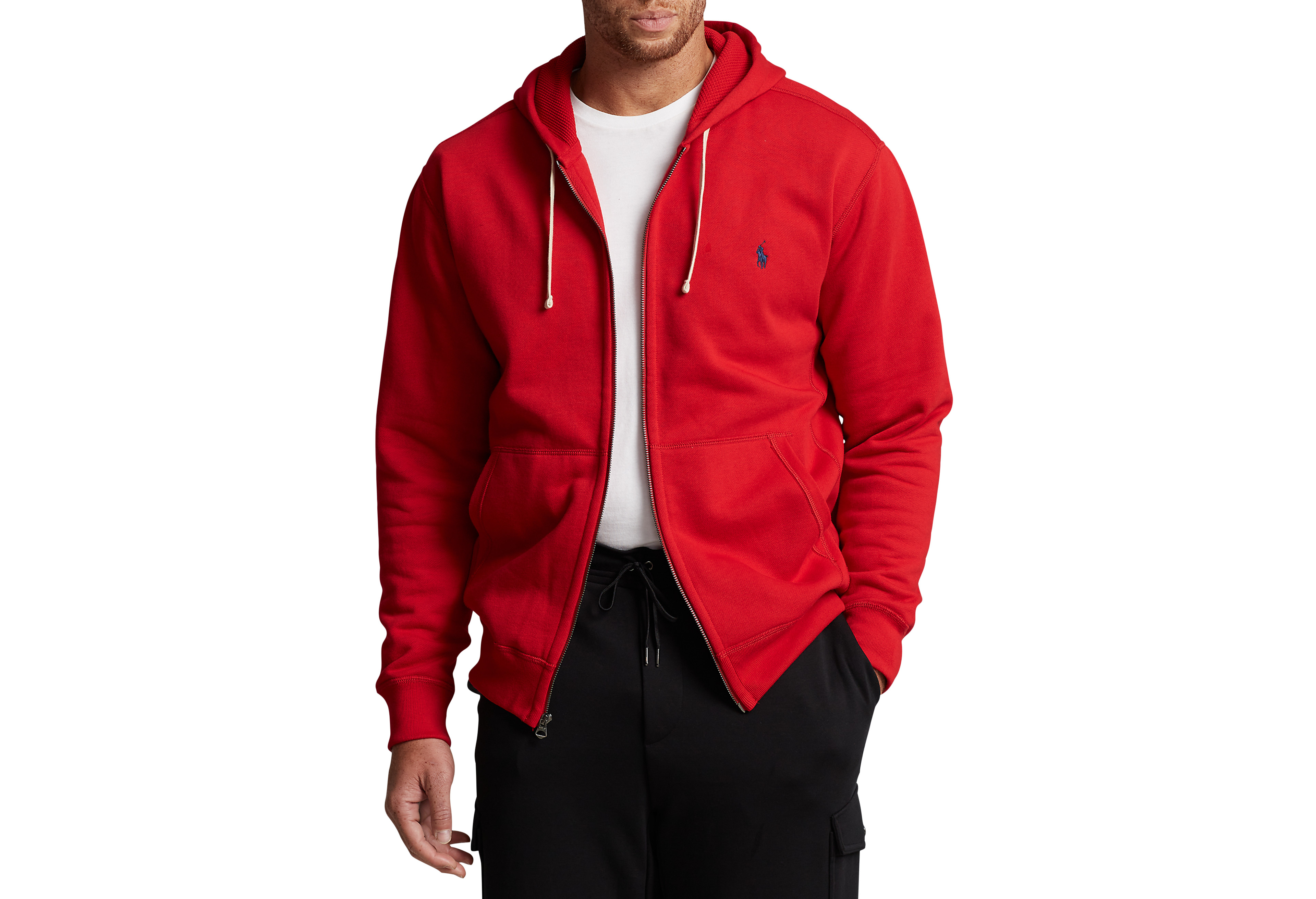Fleece Zip-Front Hoodie