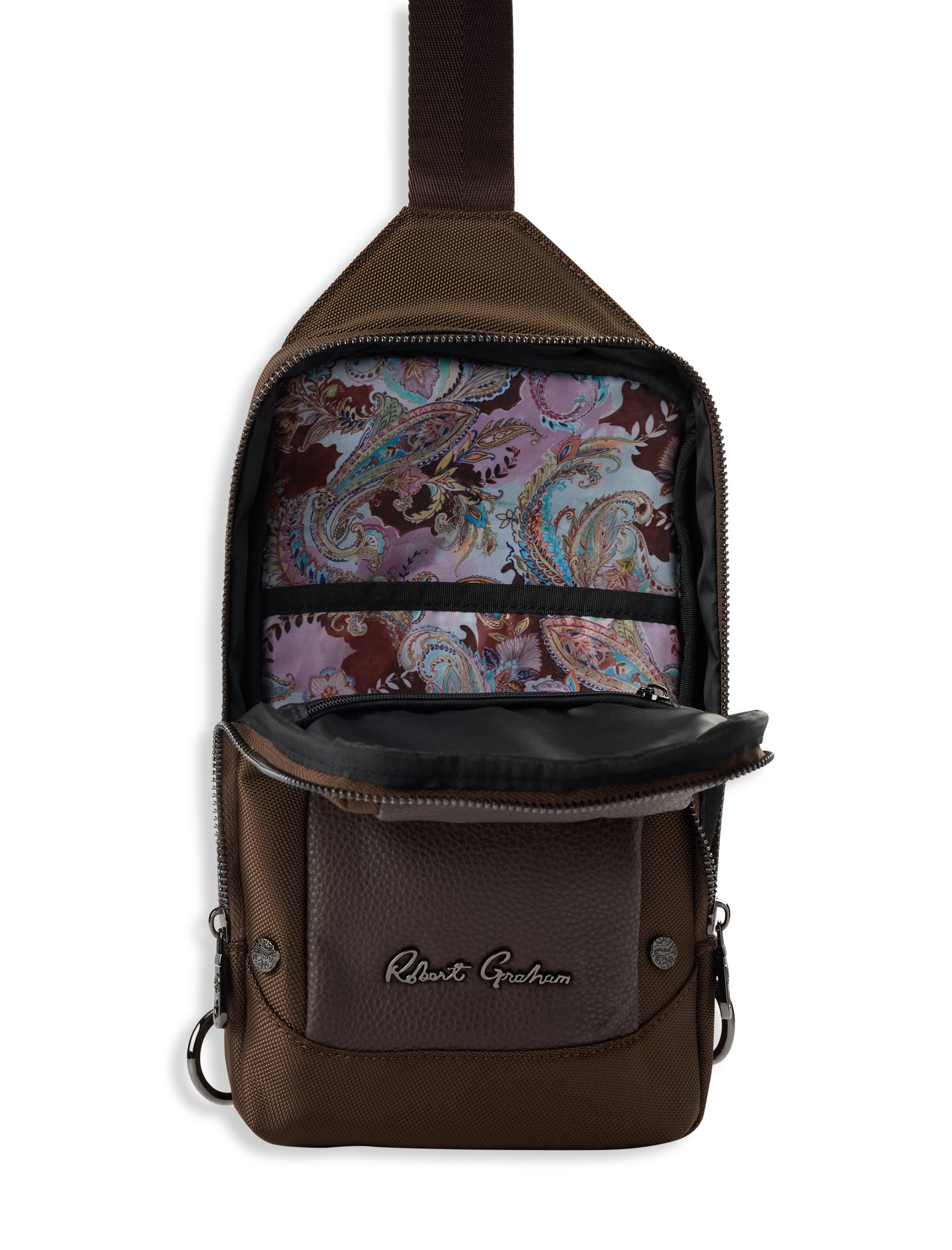 Cole Mixed Media Sling Bag - thumbnail 4