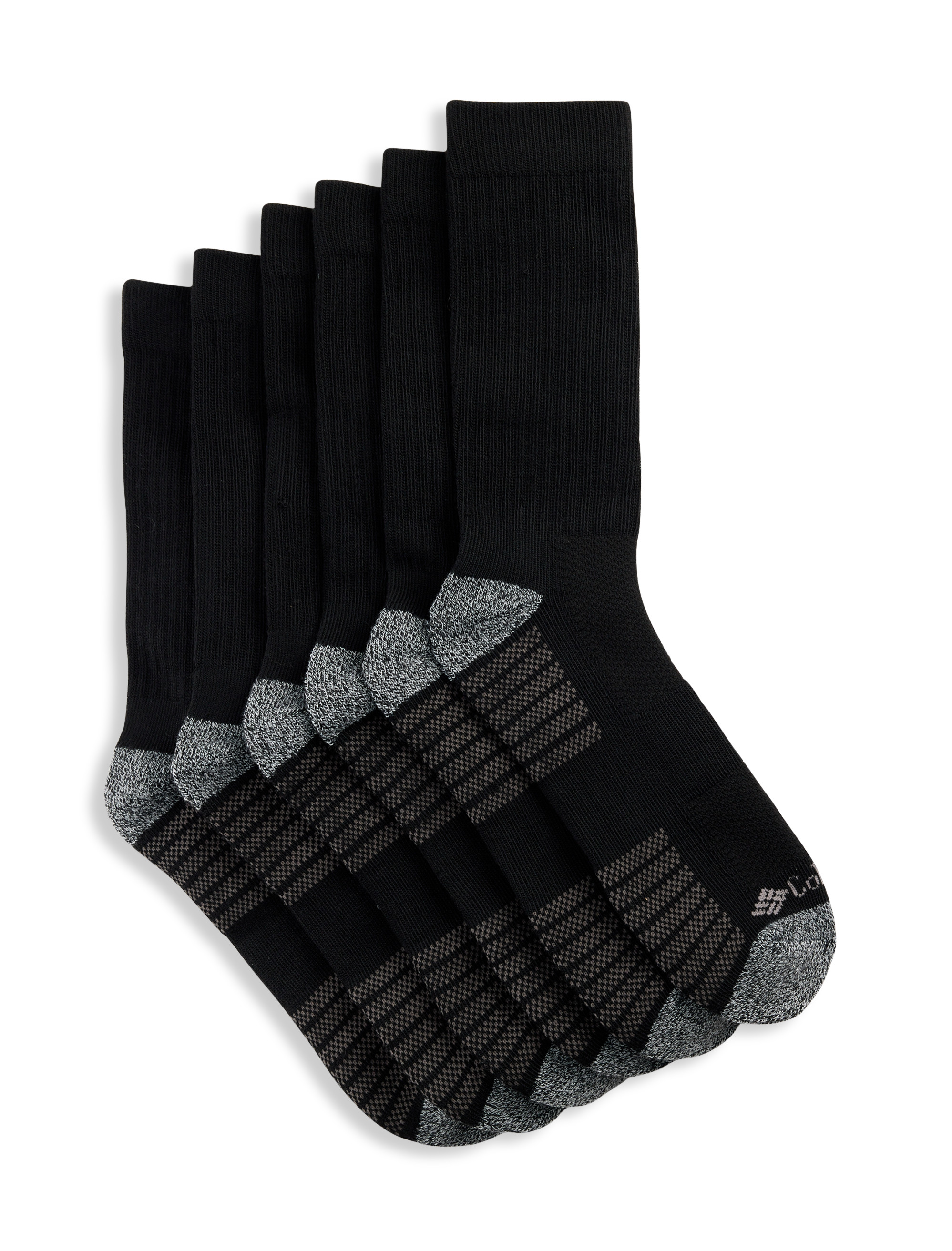  6-pk Athletic Crew Socks