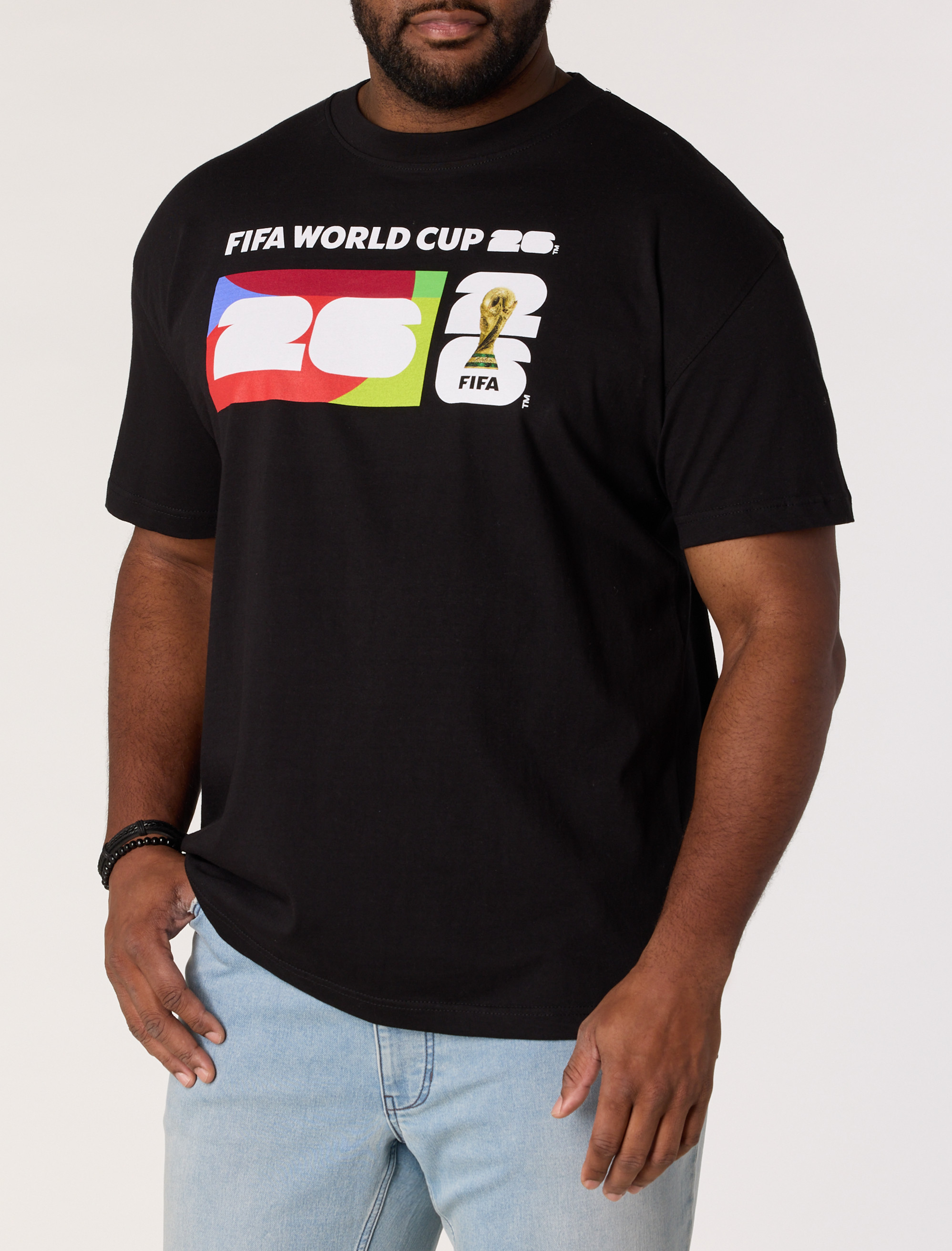 Soccer Colorblocked Graphic Tee