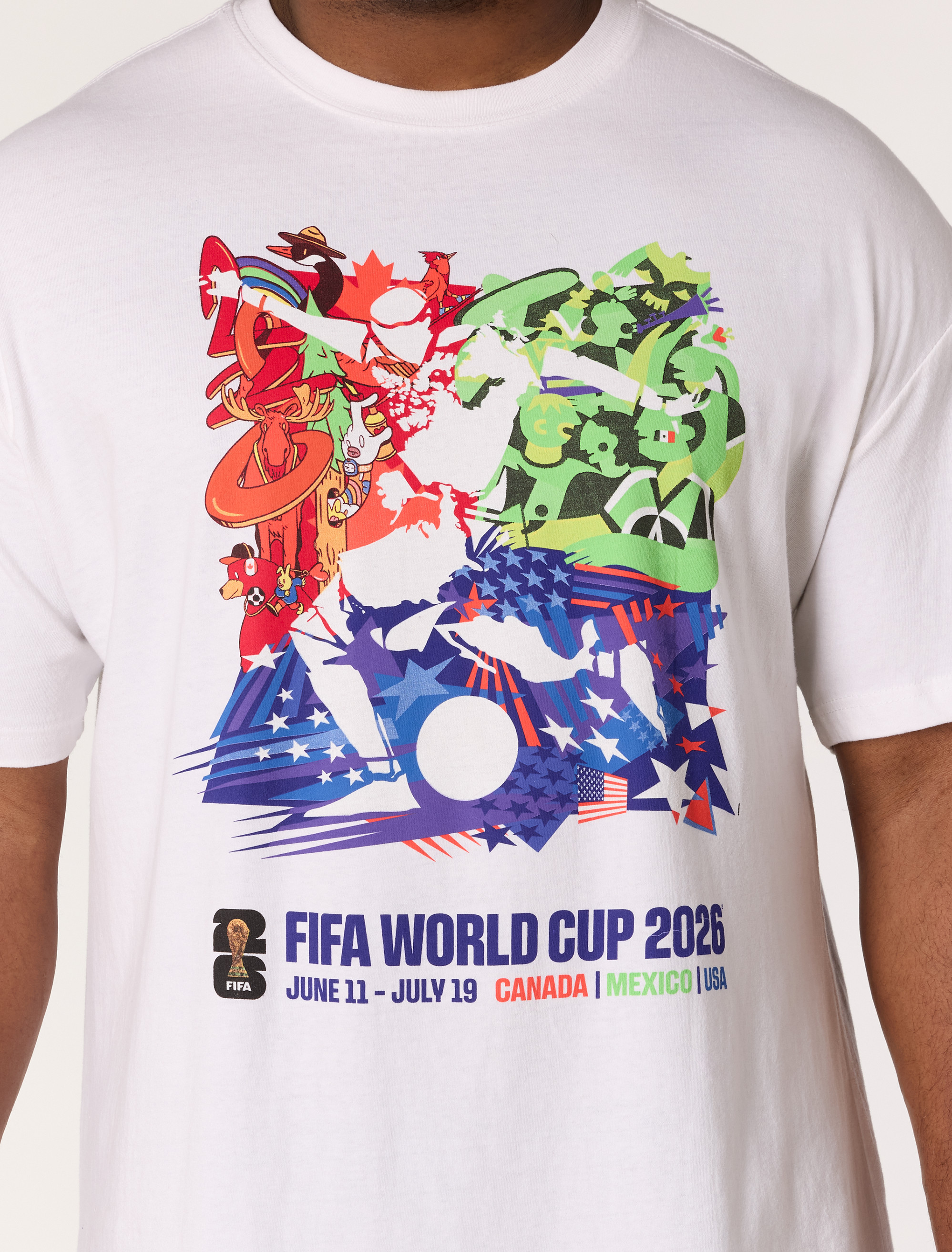 Soccer Player Graphic T-Shirt