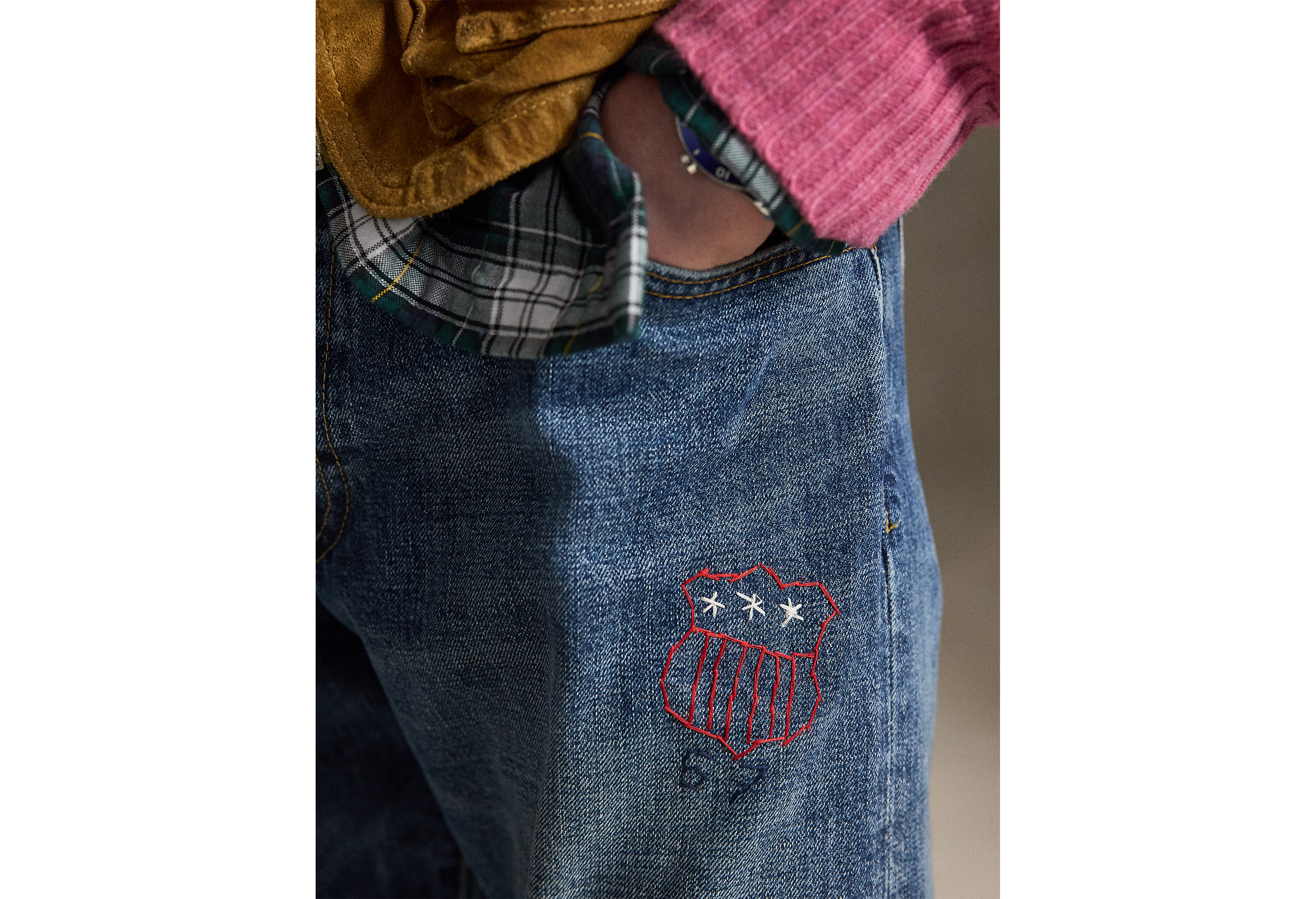 Hampton Straight-Fit Rhineback Jeans