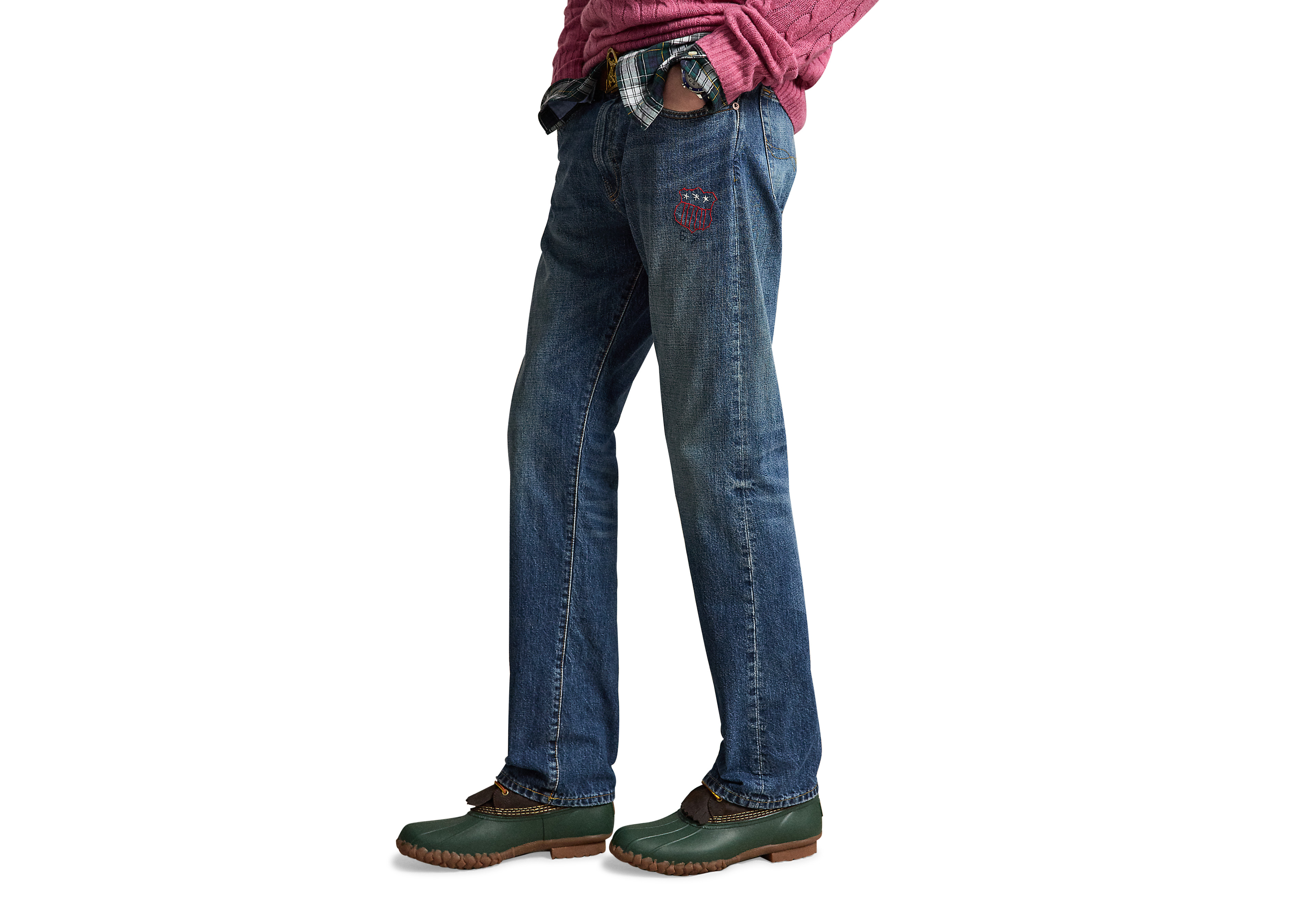 Hampton Straight-Fit Rhineback Jeans
