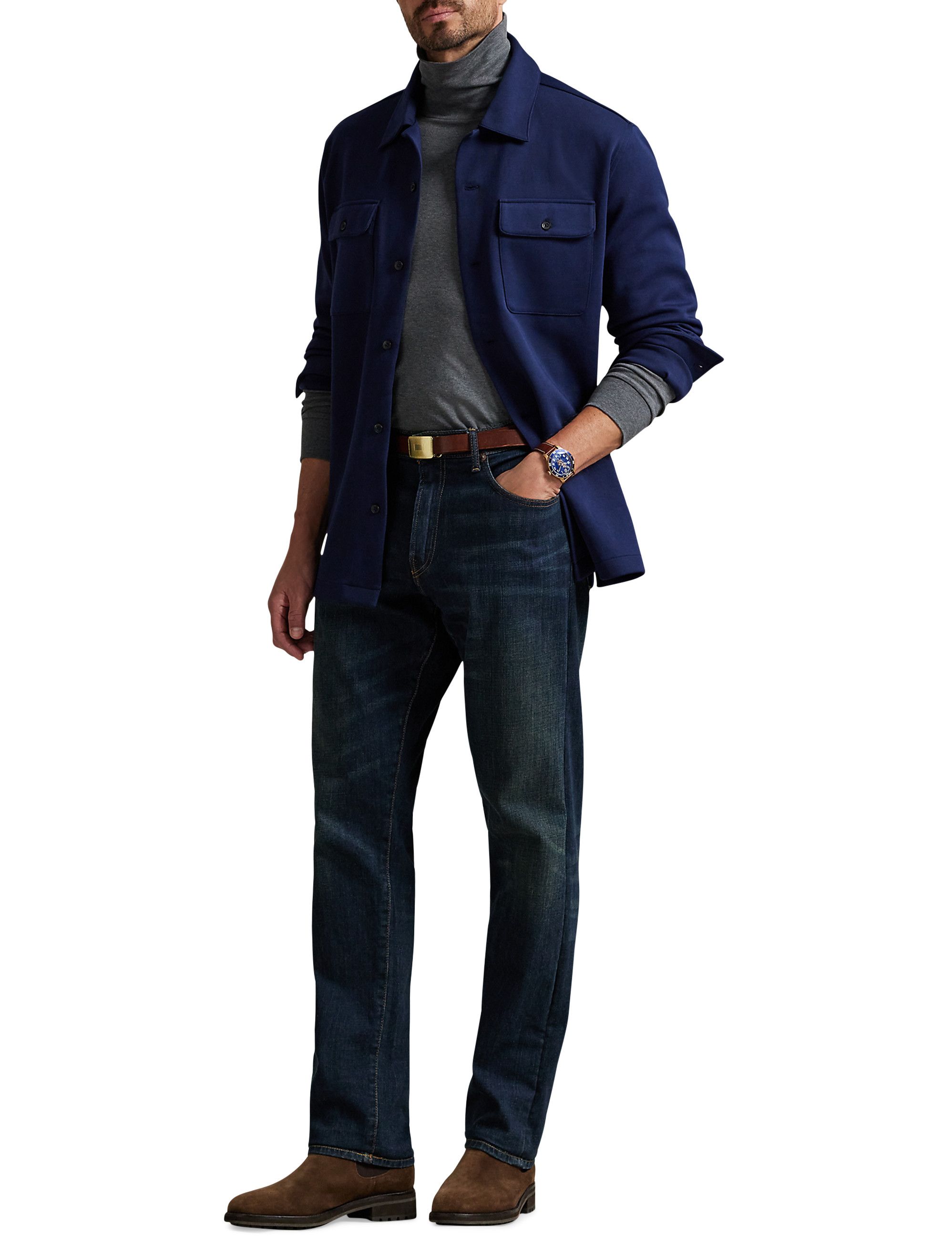 Double-Knit Teton Shacket