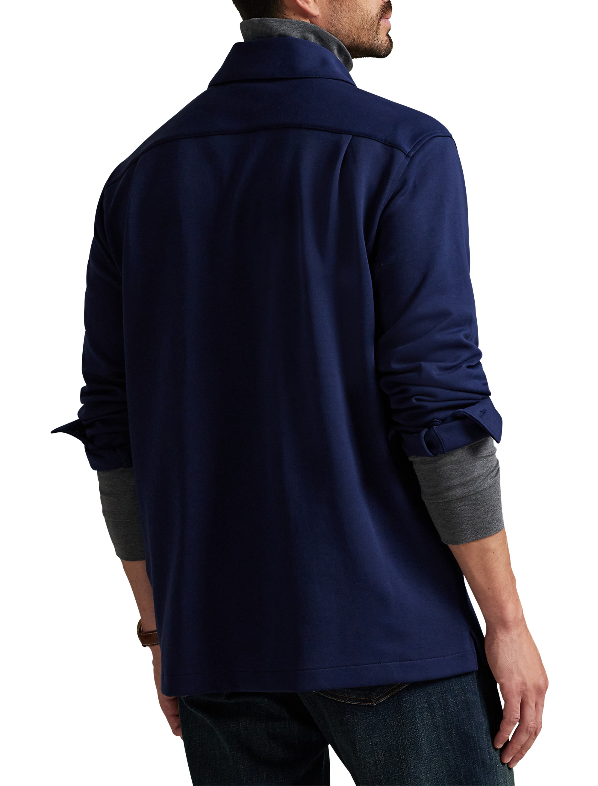 Double-Knit Teton Shacket