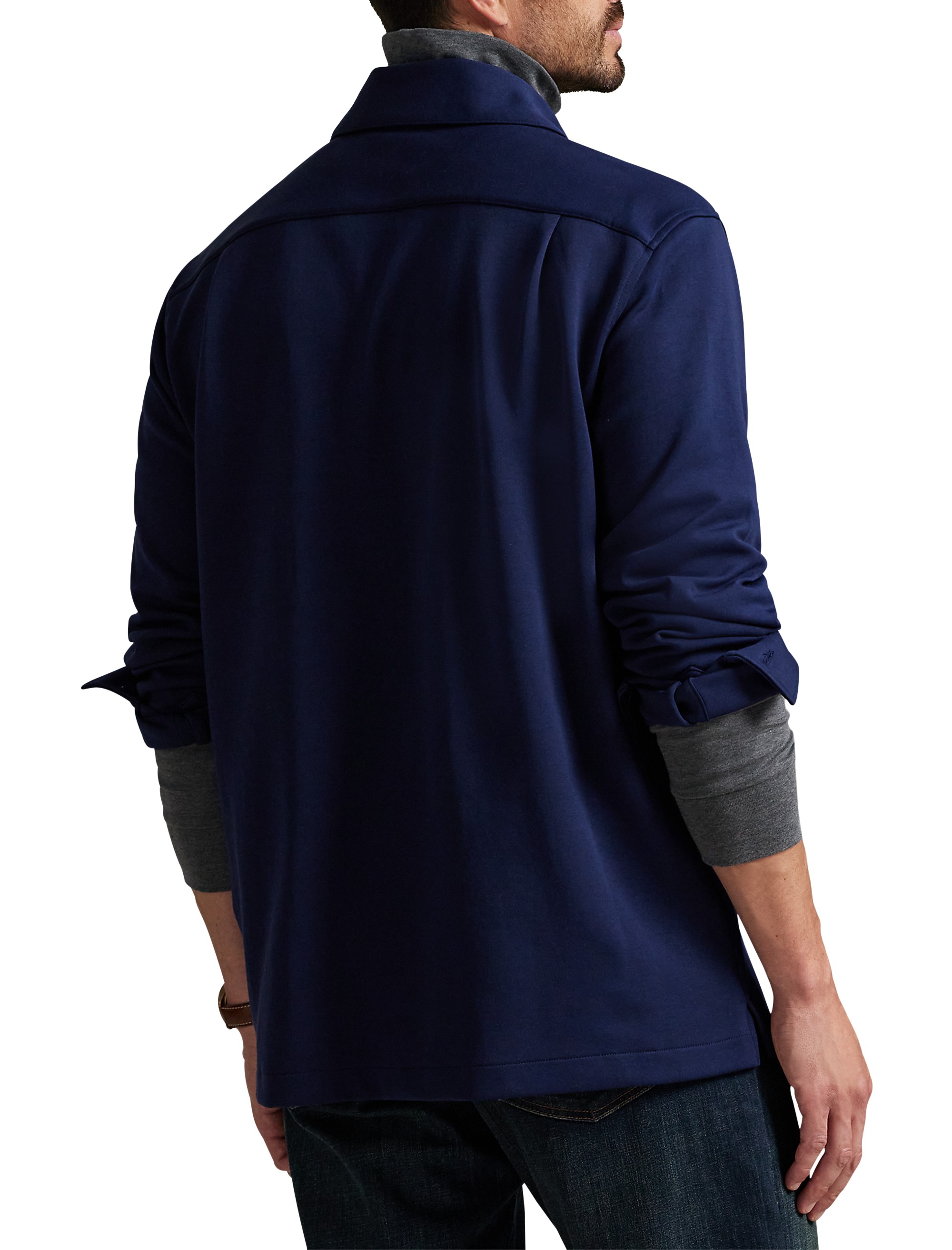 Double-Knit Teton Shacket - thumbnail 7
