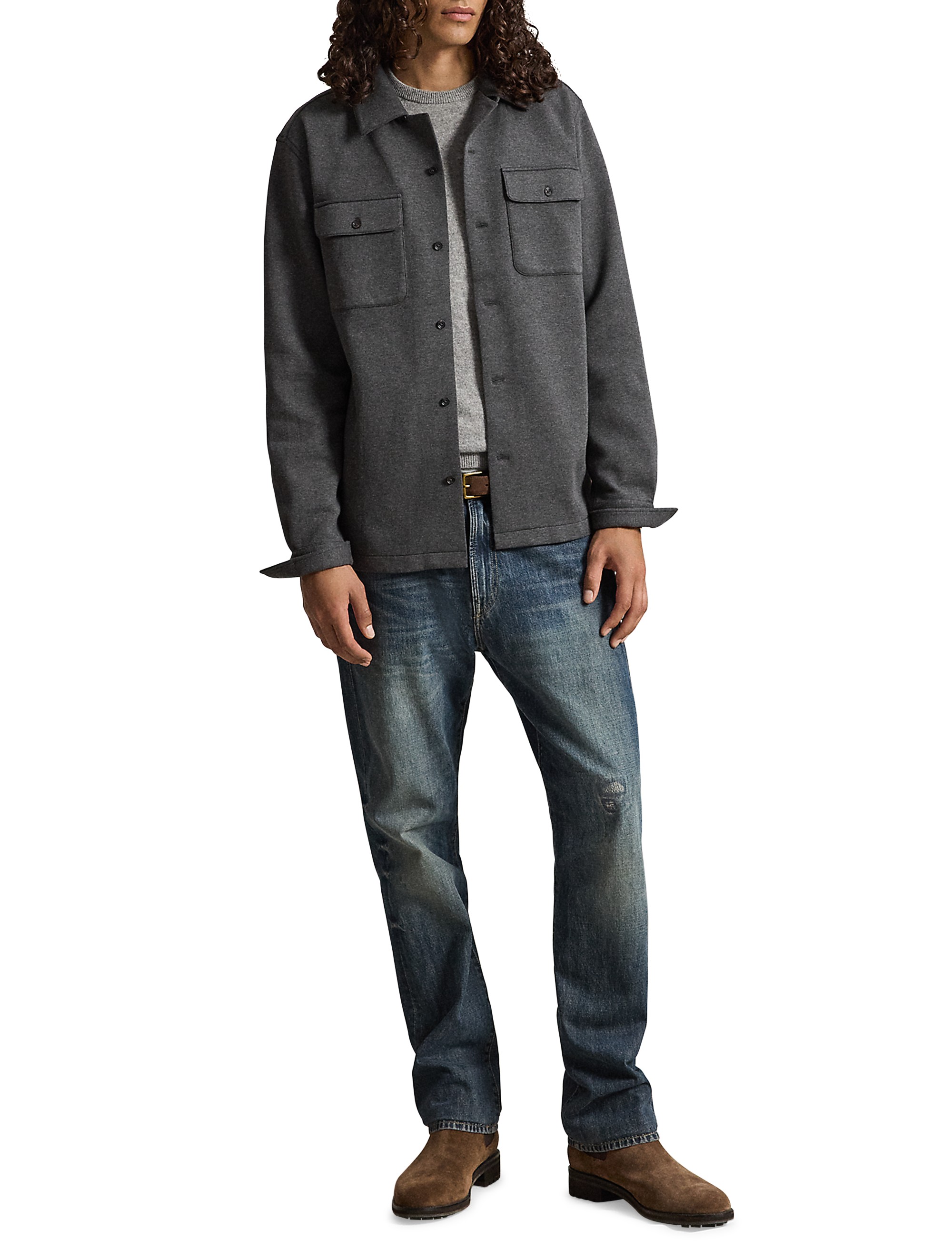 Double-Knit Teton Shacket - thumbnail 2