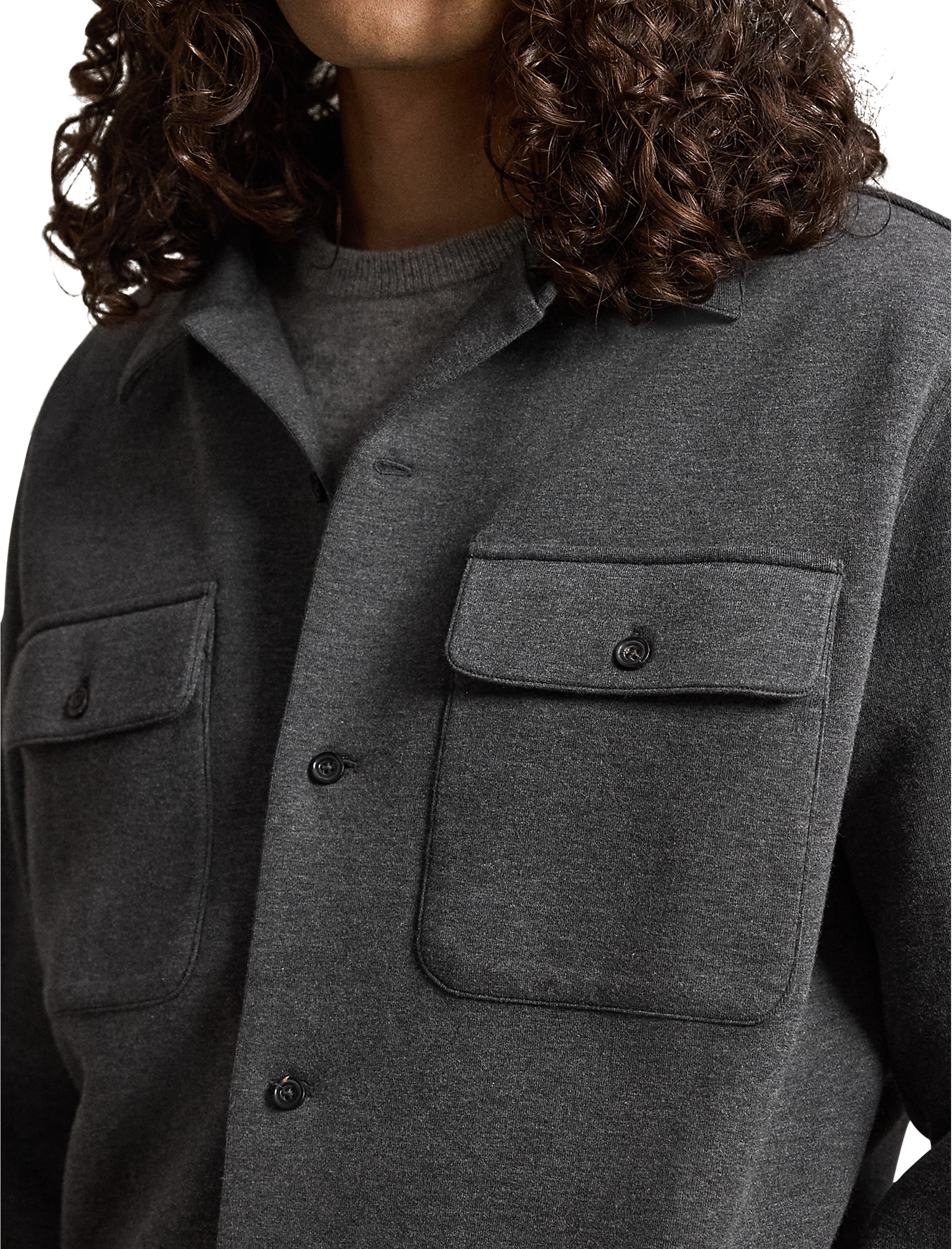 Double-Knit Teton Shacket - thumbnail 4