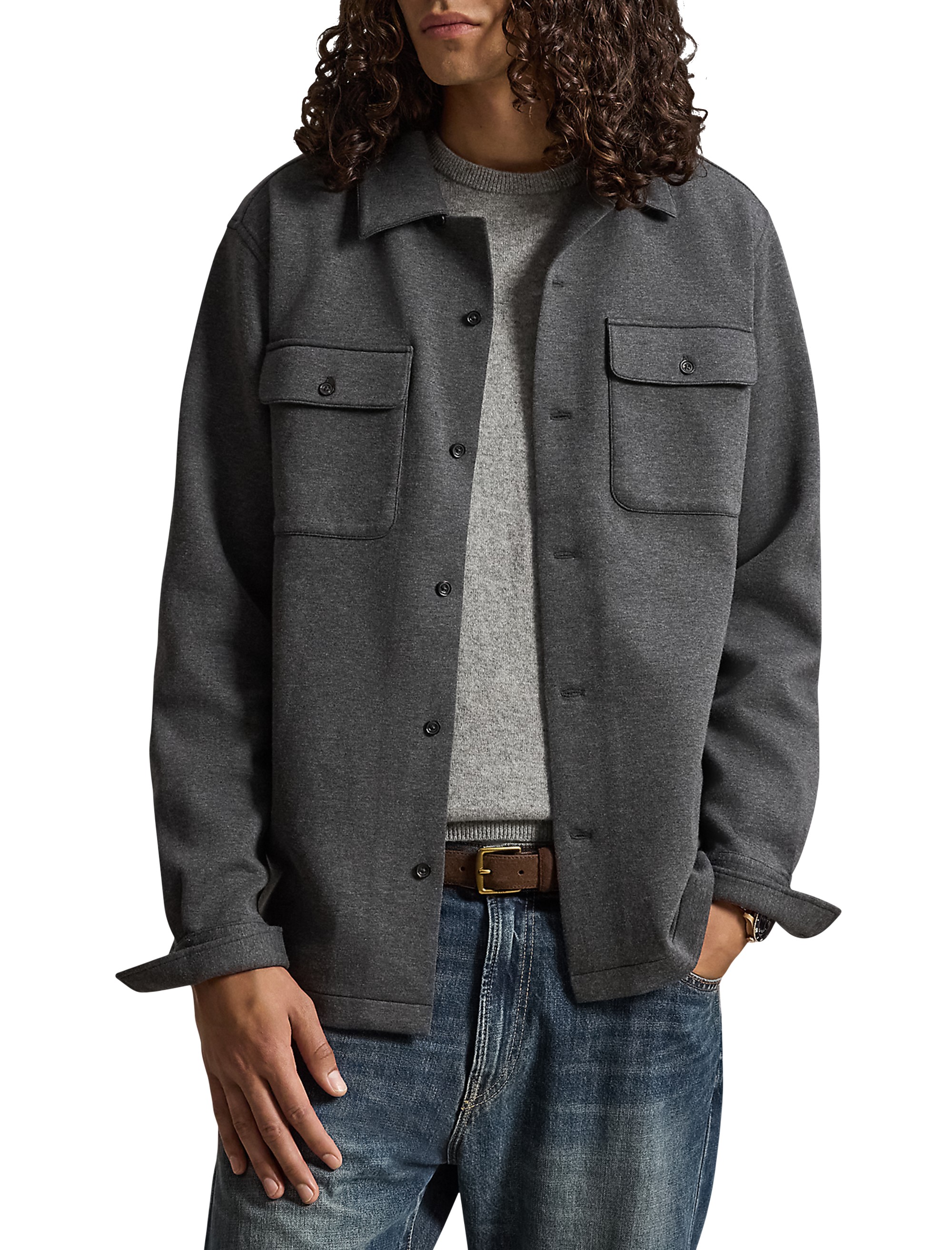 Double-Knit Teton Shacket