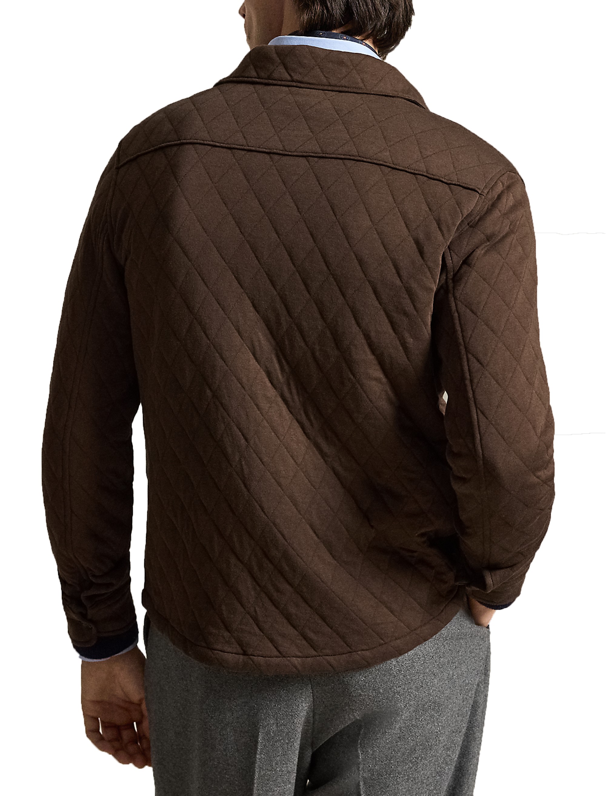 Quilted Double-Knit Jersey Overshirt - thumbnail 2
