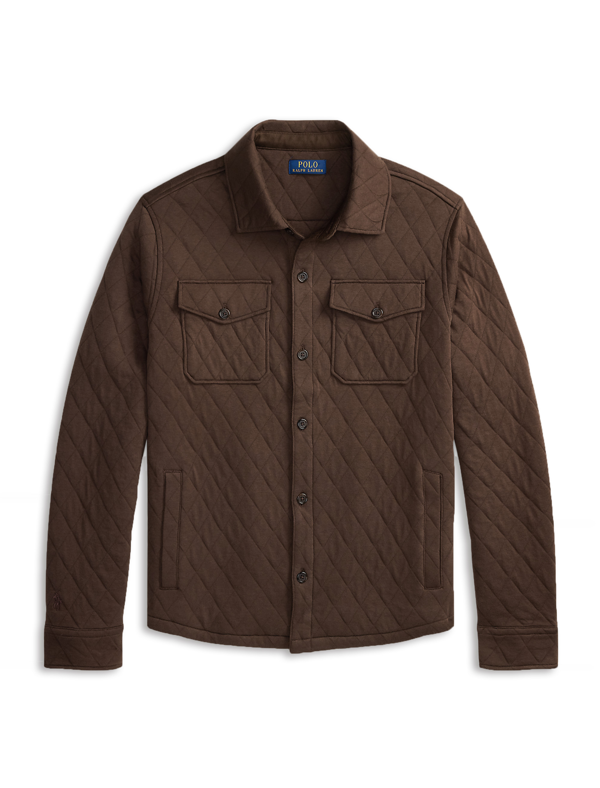 Quilted Double-Knit Jersey Overshirt
