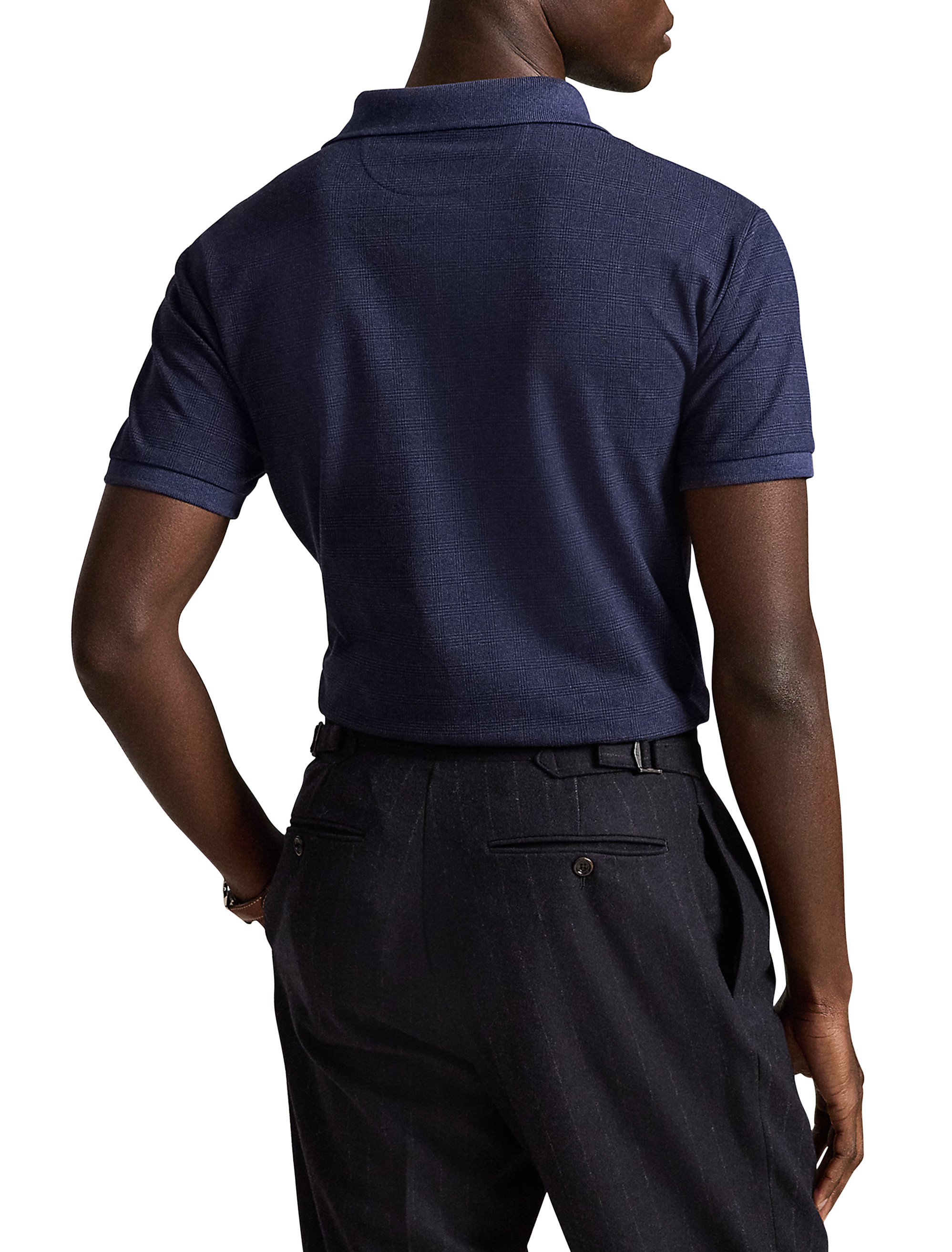 Houndstooth Polo Shirt