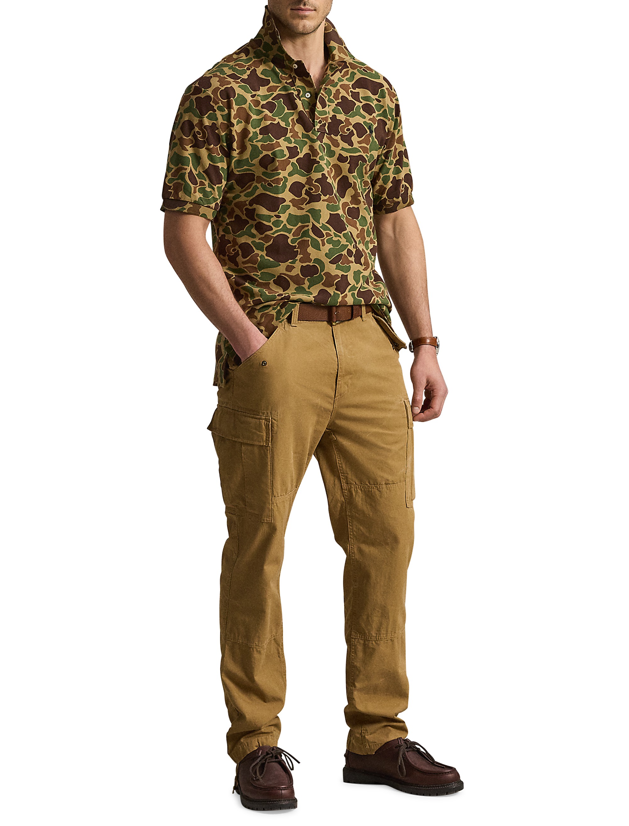 Animated Mesh Polo Shirt - thumbnail 2