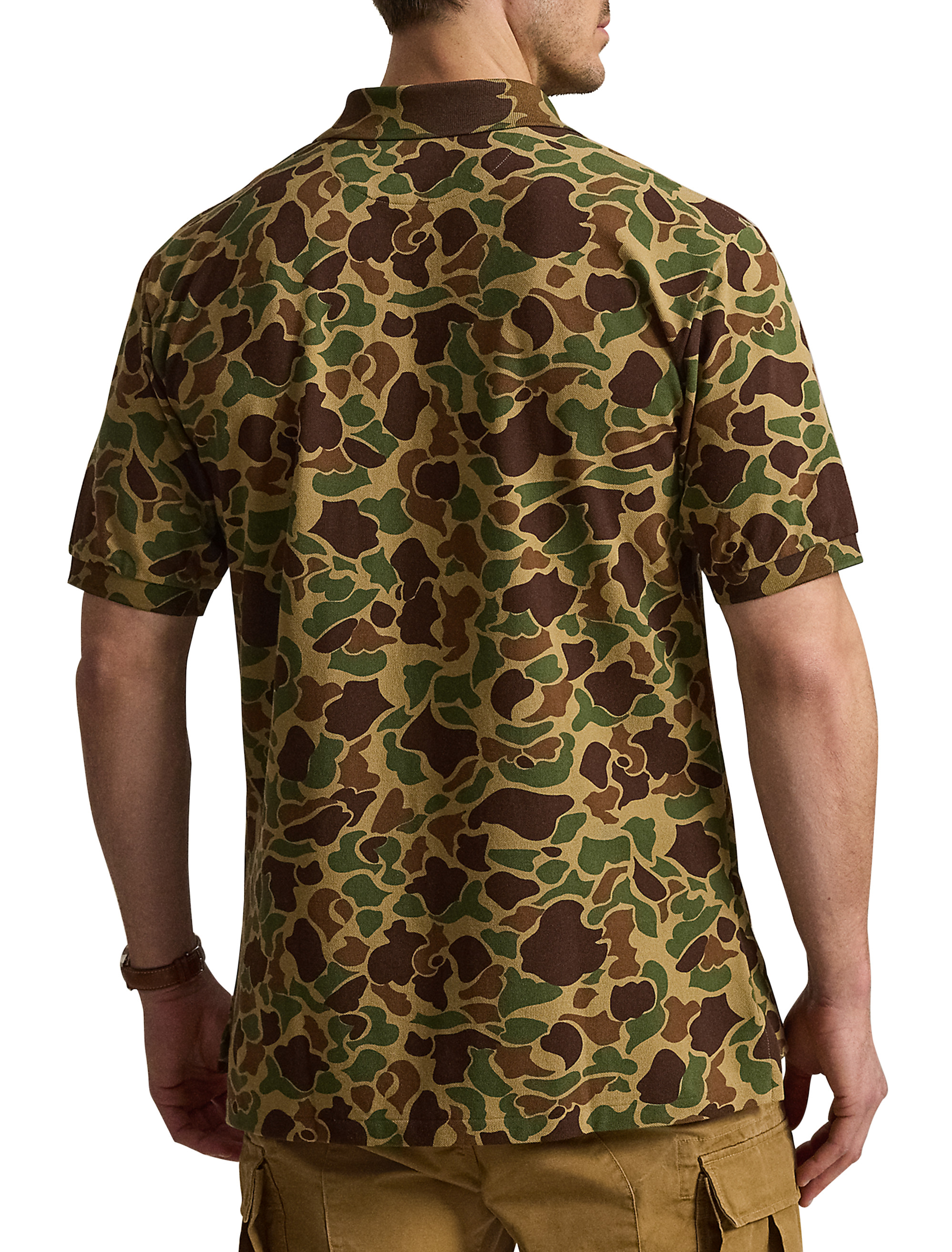 Animated Mesh Polo Shirt
