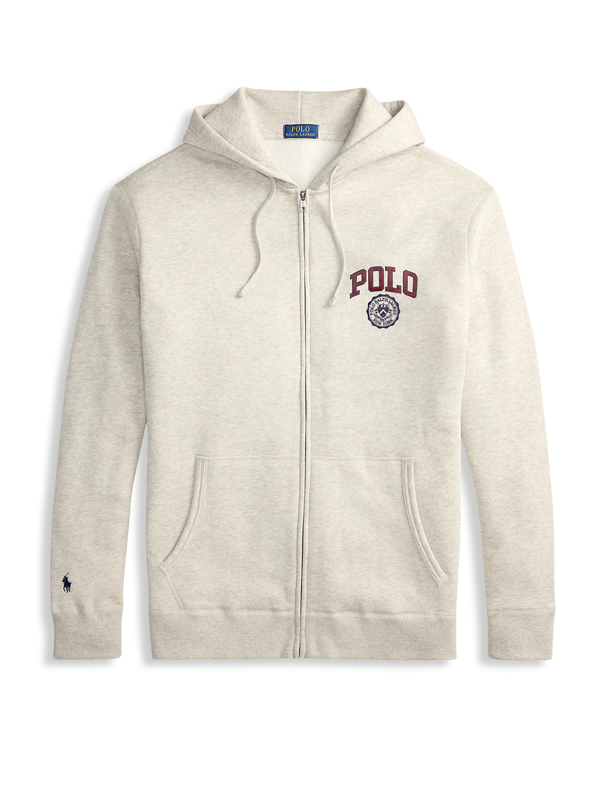 Varsity Zip-Front Hoodie