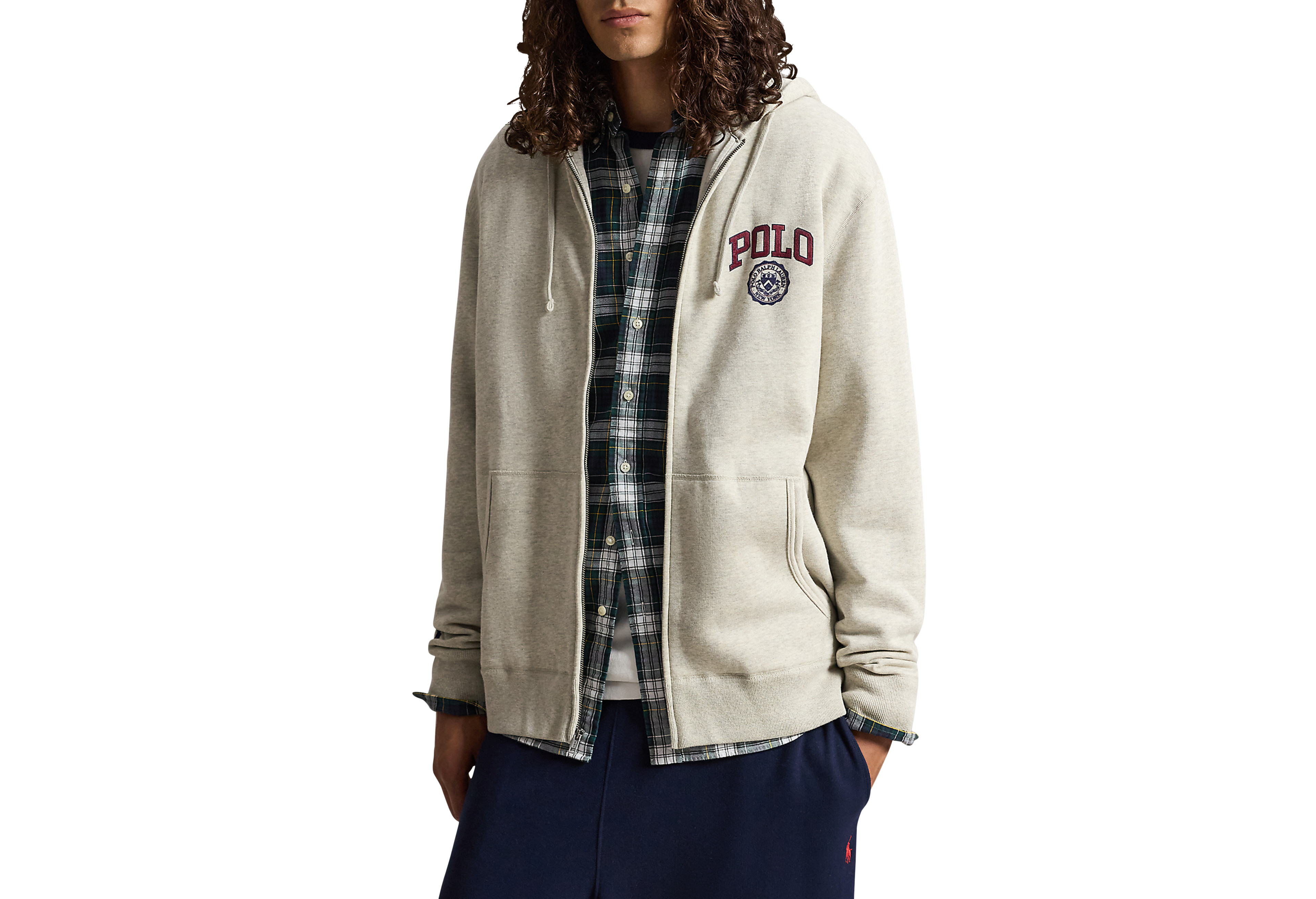 Varsity Zip-Front Hoodie