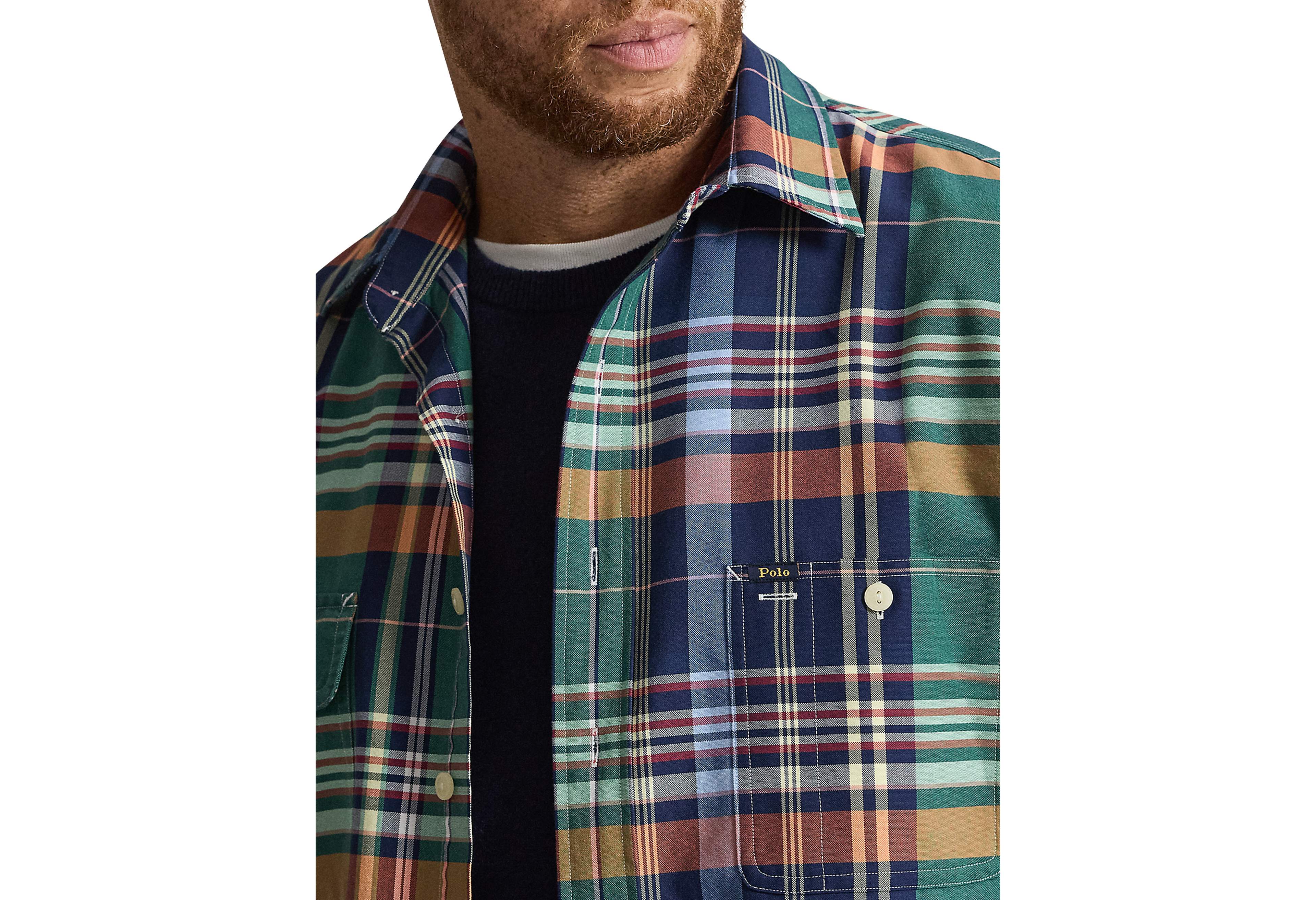 Classic Litchfield Plaid Oxford Sport Shirt