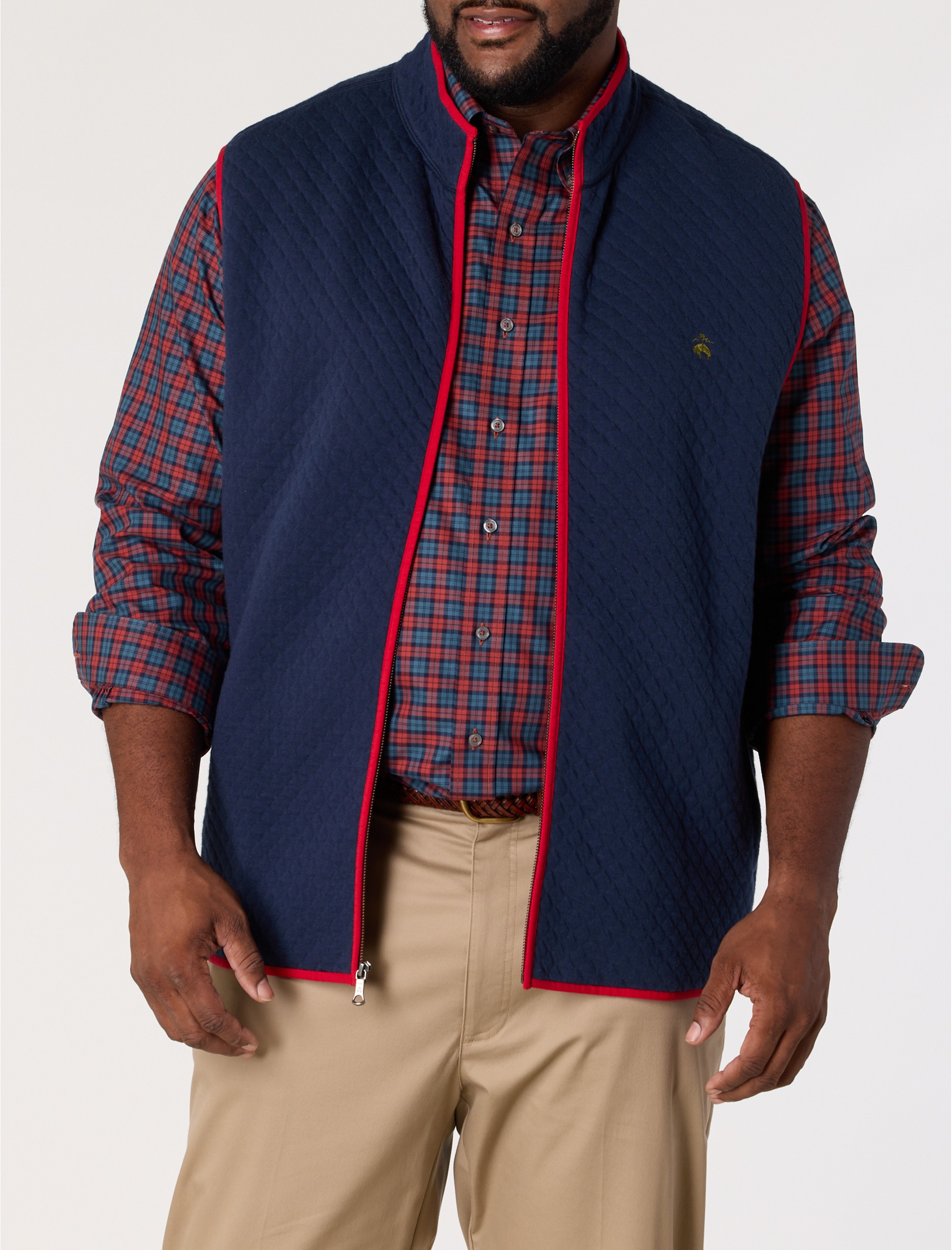 Non-Iron Fall Patterned Sport Shirt - thumbnail 4